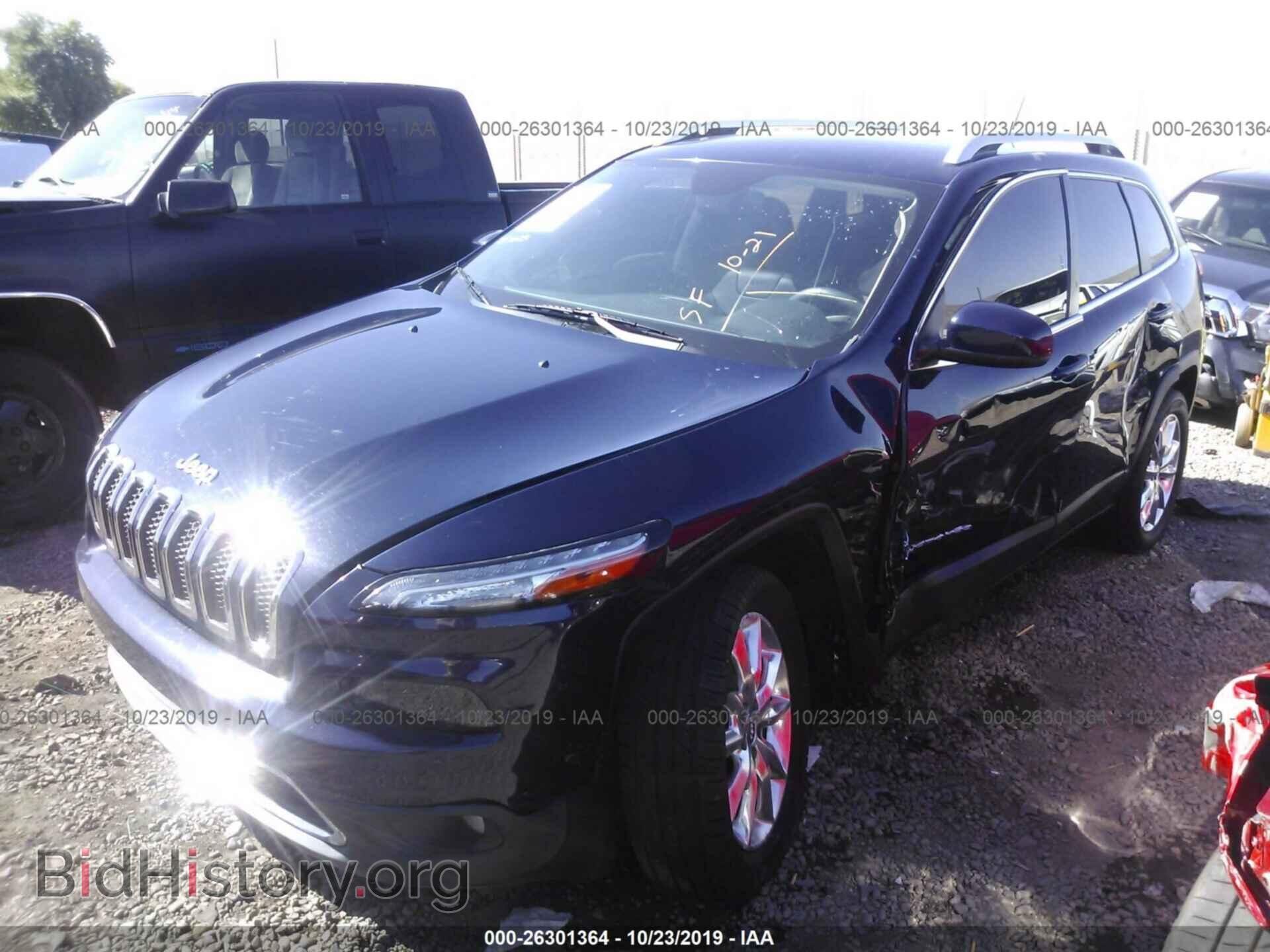 2015 JEEP CHEROKEE - VIN: 1C4PJLDS5FW516935 - Фото 2