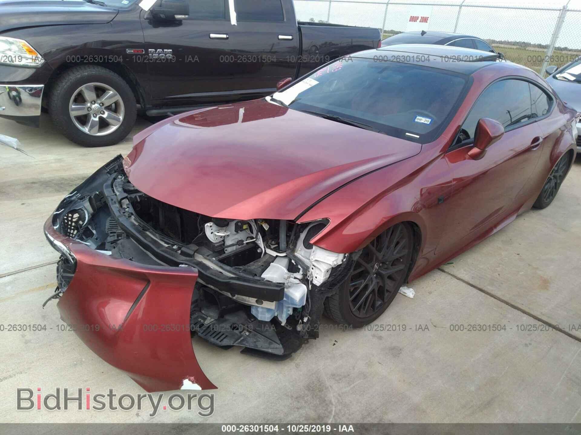 2015 LEXUS RC - VIN: JTHHE5BC3F5001064 - Фото 2