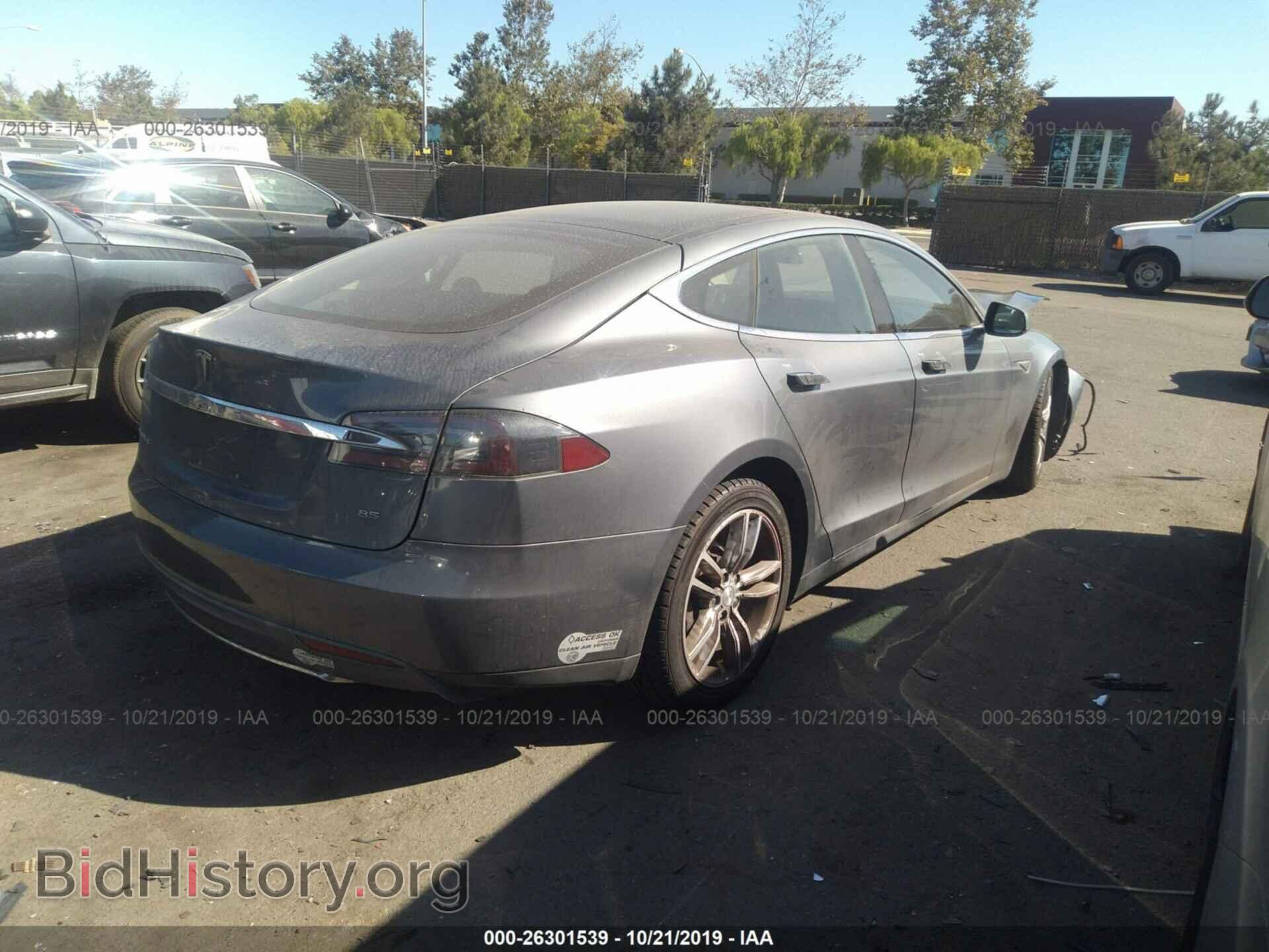 2013 TESLA MODEL S - VIN: 5YJSA1CN3DFP15543 - Photo 4