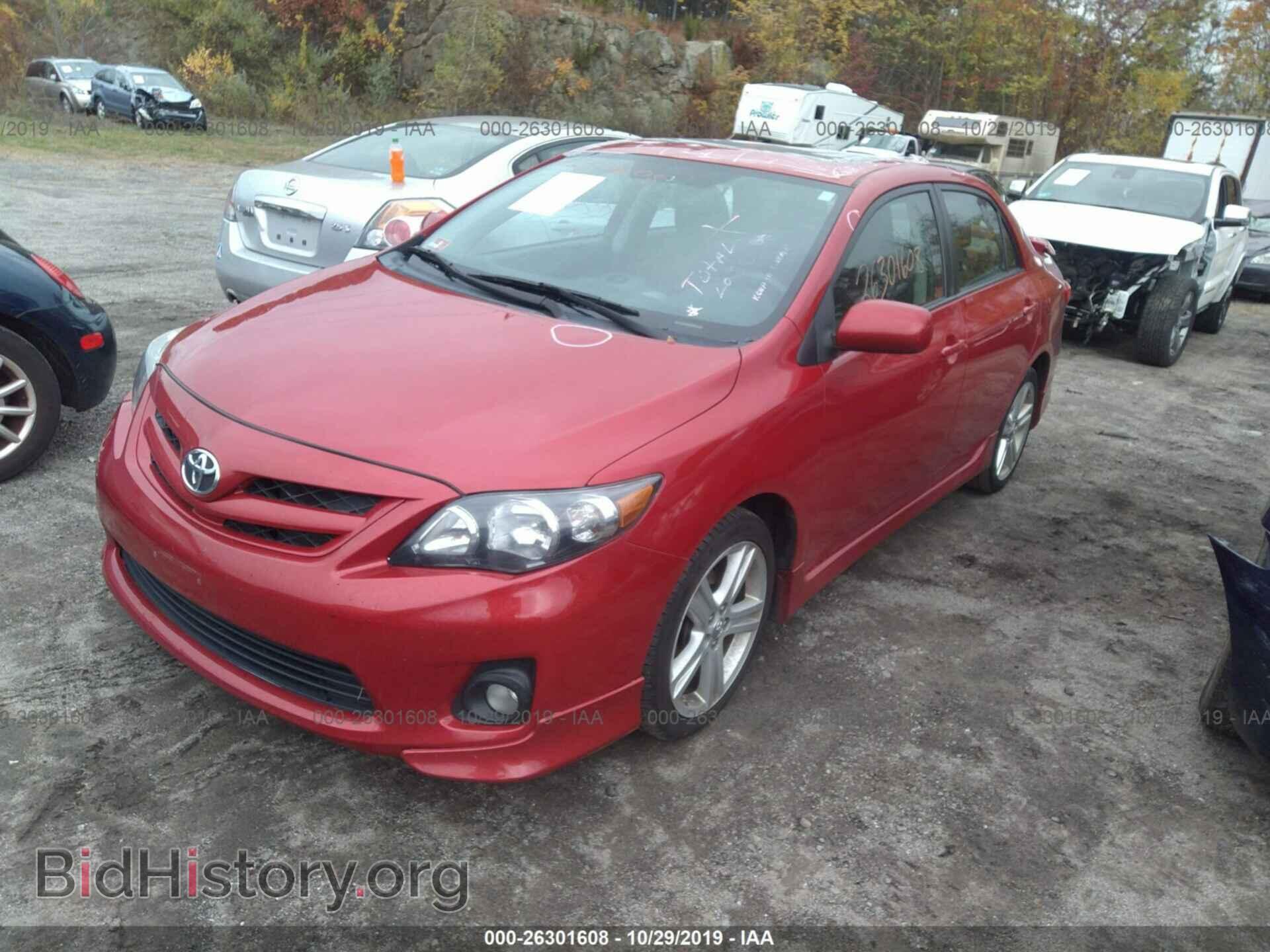 2013 Toyota Corolla - VIN: 2T1BU4EE7DC020668 - Фото 2