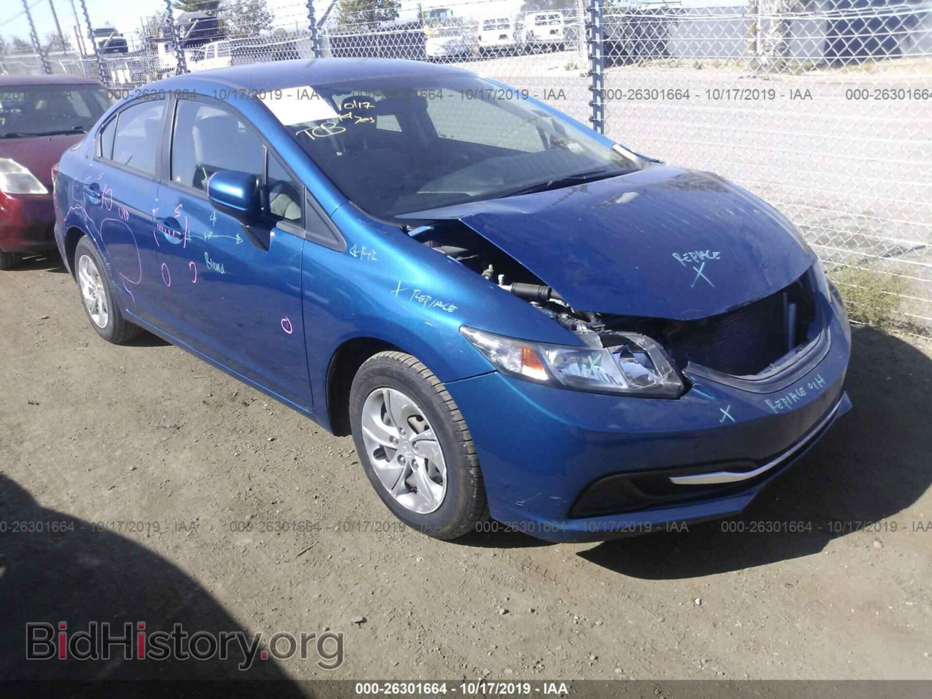 Фотография 19XFB2F56EE259030 - HONDA CIVIC 2014