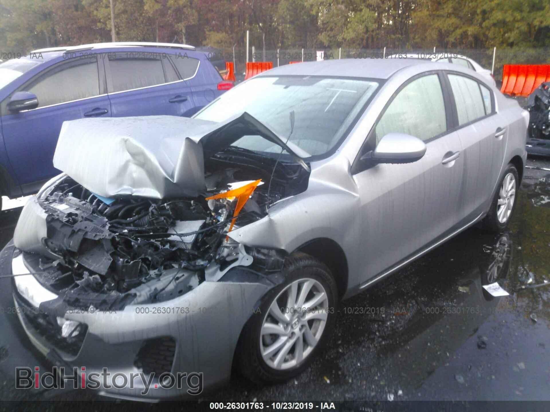 2012 MAZDA 3 - VIN: JM1BL1V84C1561613 - Фото 2