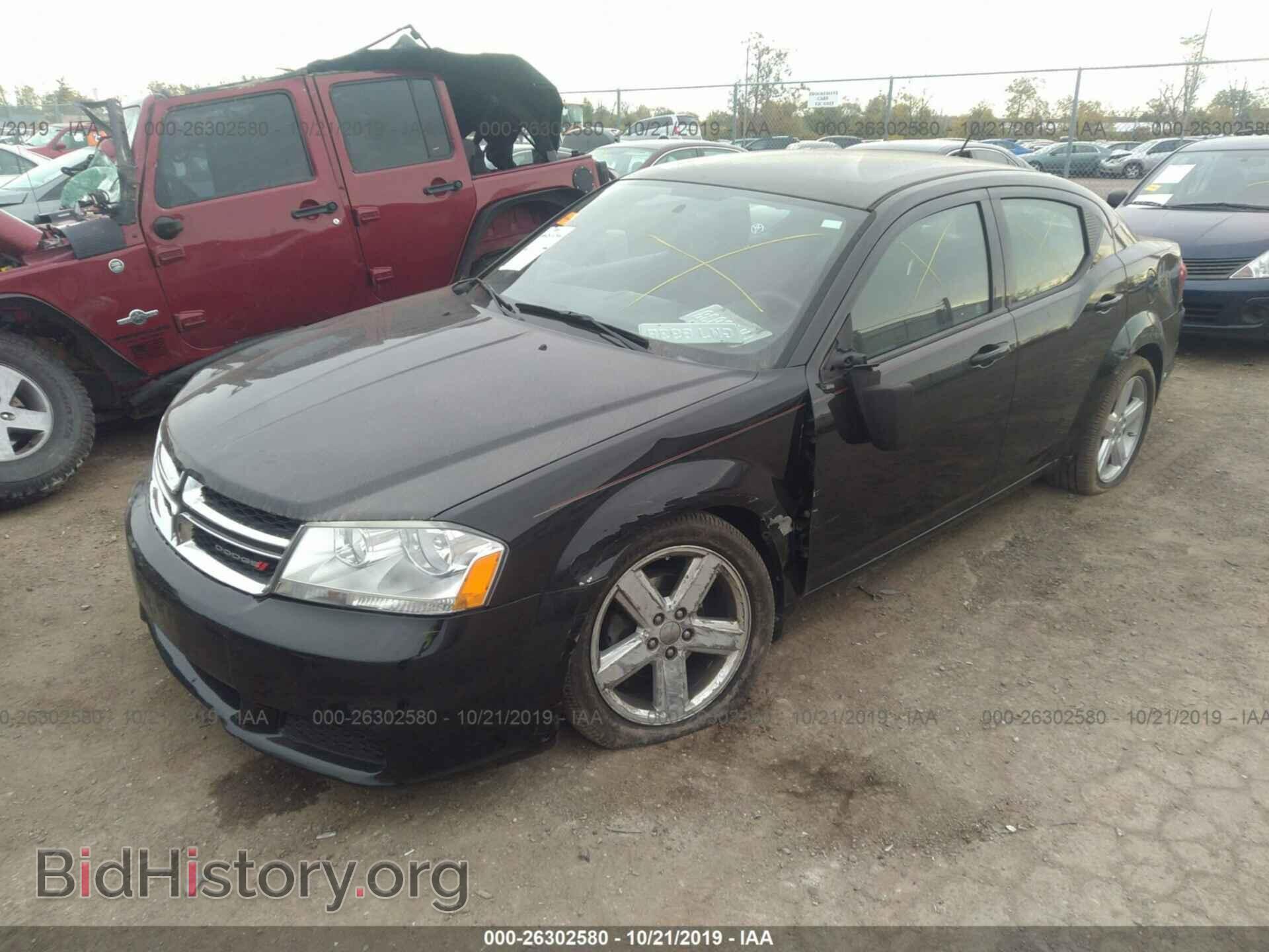 2013 DODGE AVENGER - VIN: 1C3CDZAB8DN645062 - Фото 2