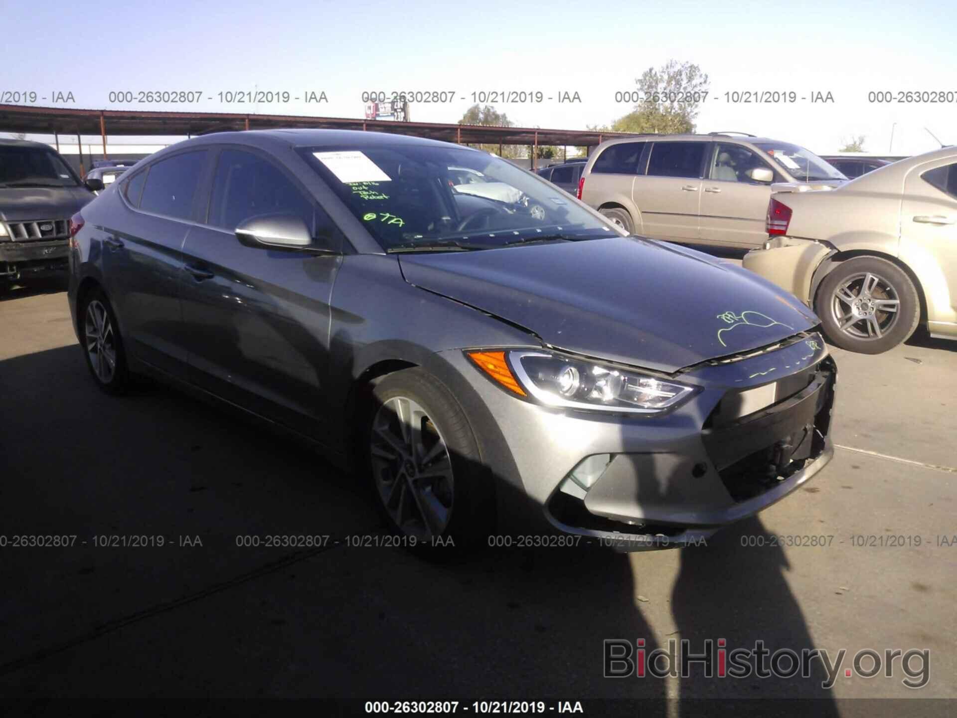 Photo KMHD84LF8JU450695 - HYUNDAI ELANTRA 2018