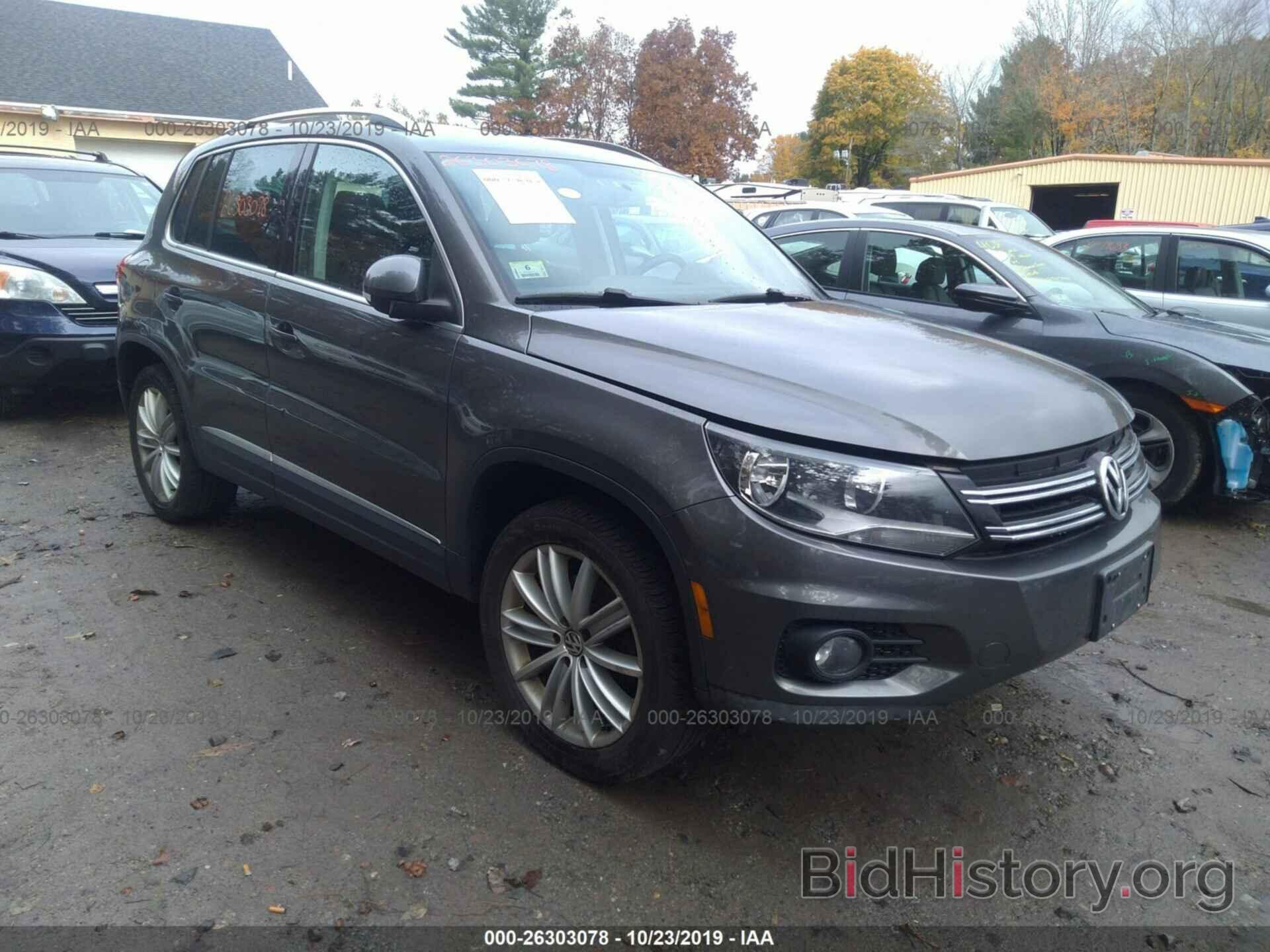 Photo WVGBV7AX2CW000691 - VOLKSWAGEN TIGUAN 2012