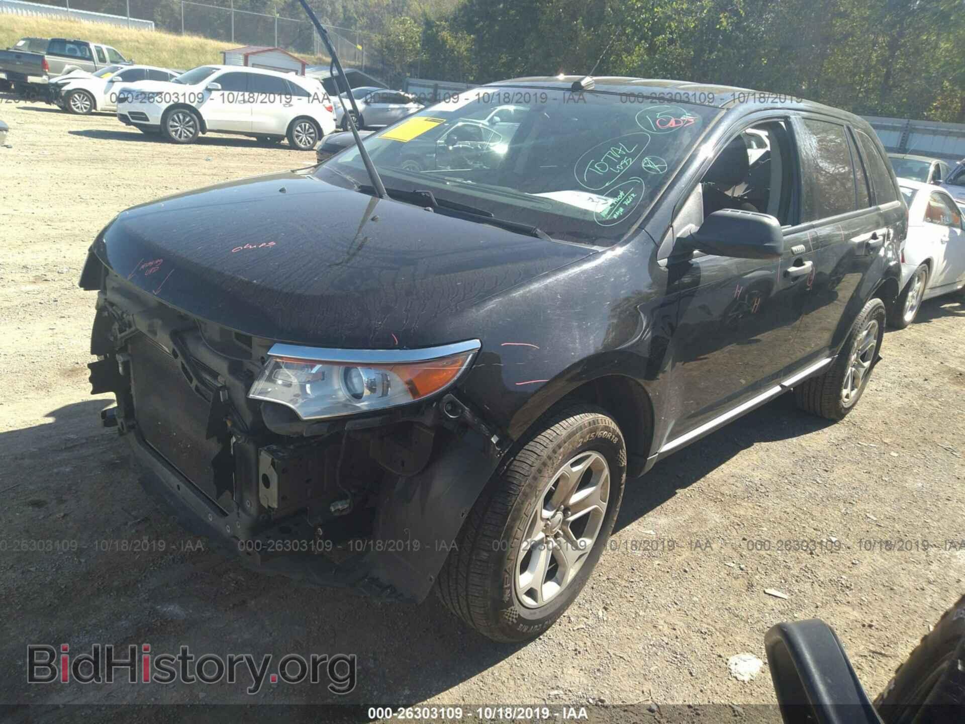 2013 FORD EDGE - VIN: 2FMDK4GC7DBA44774 - Фото 2