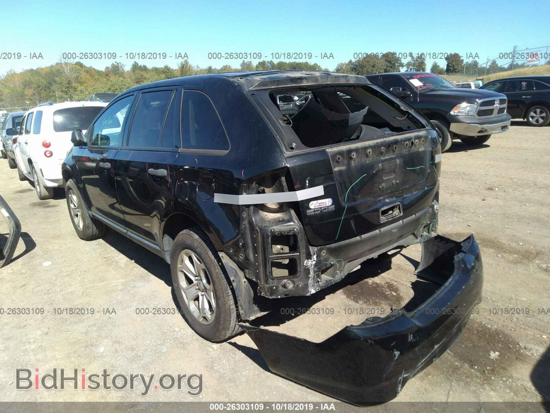 2013 FORD EDGE - VIN: 2FMDK4GC7DBA44774 - Фото 3