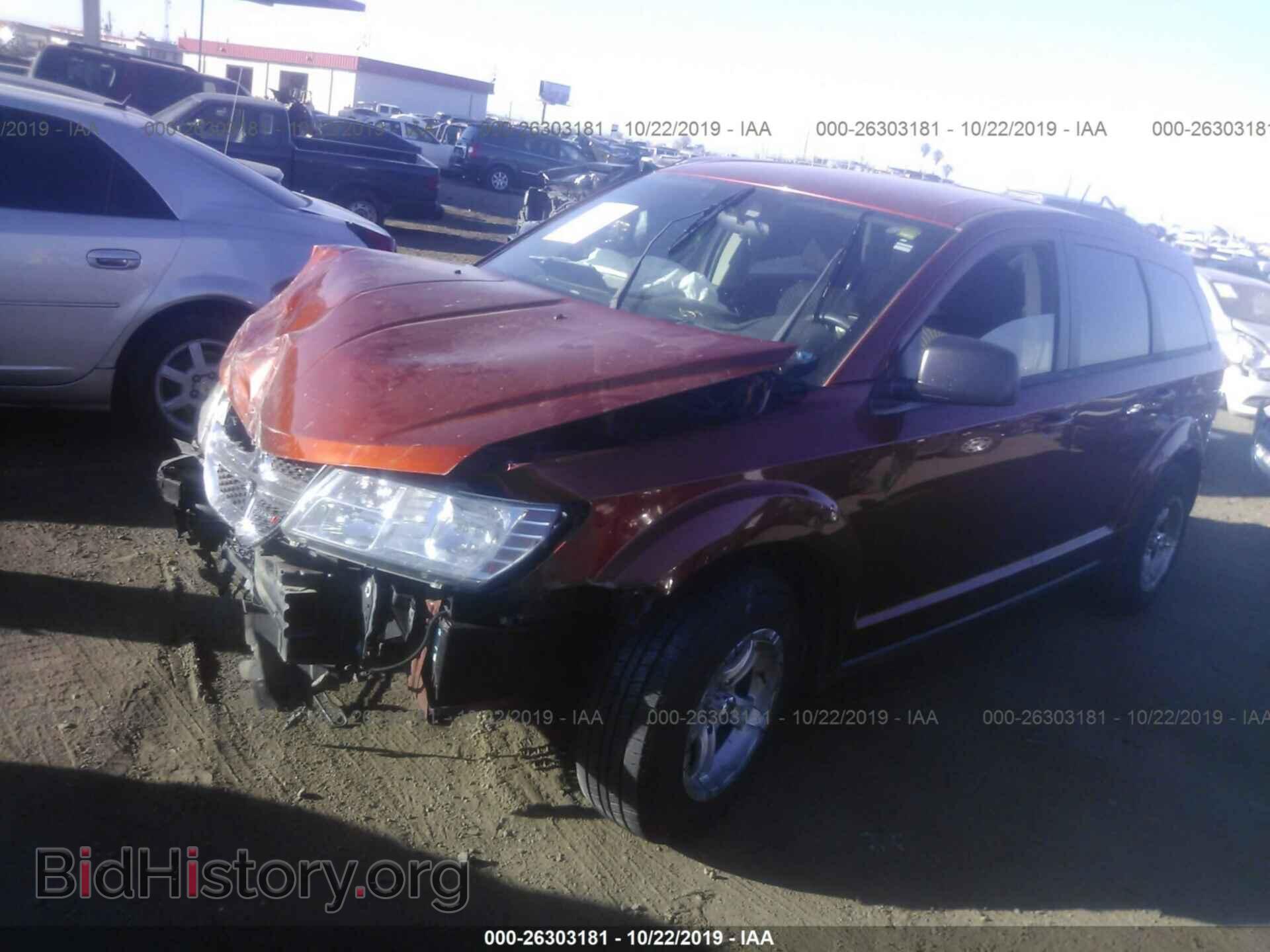 2012 DODGE JOURNEY - VIN: 3C4PDCAB7CT296209 - Фото 2