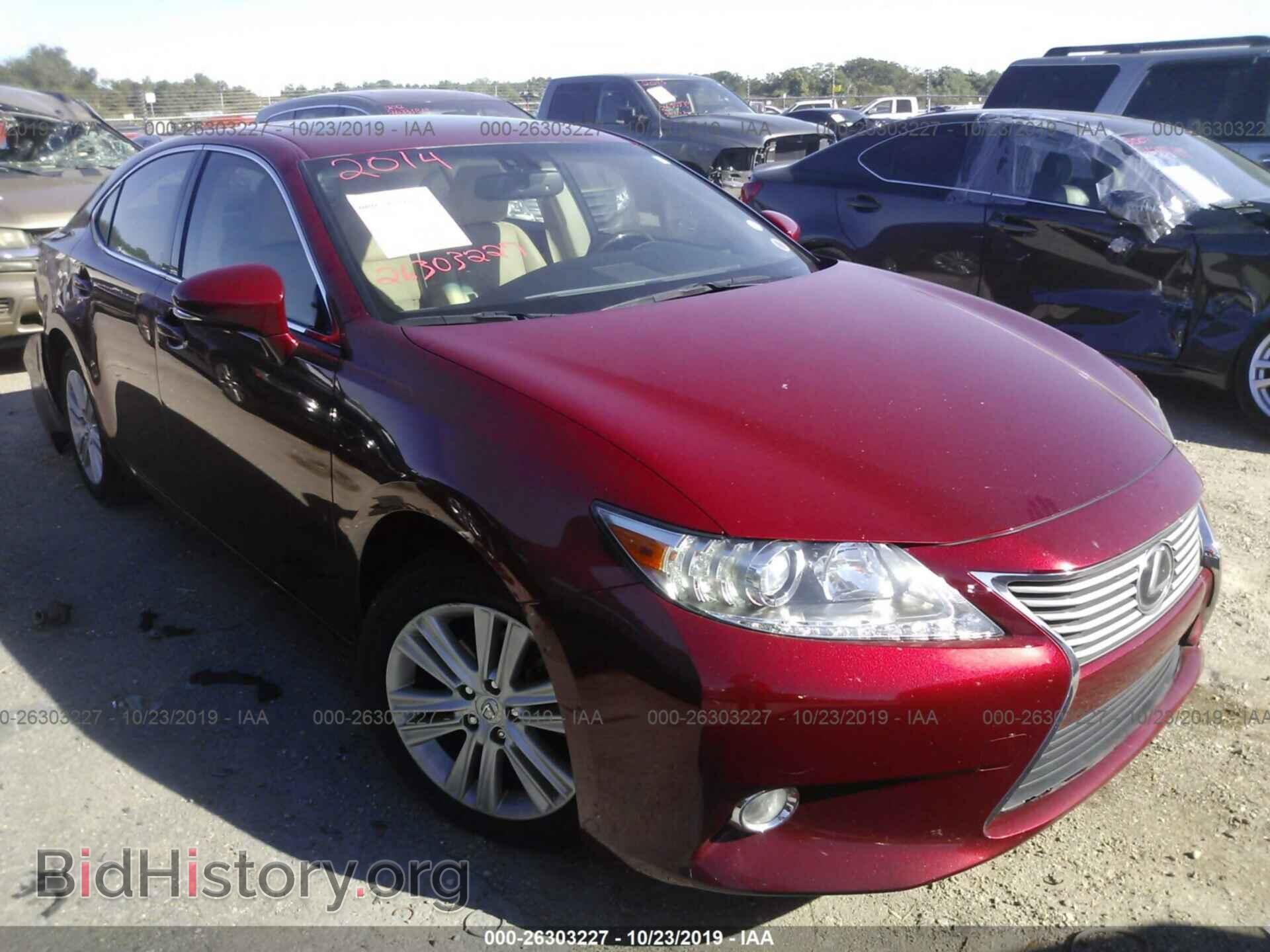 Photo JTHBK1GG0E2091762 - LEXUS ES 2014