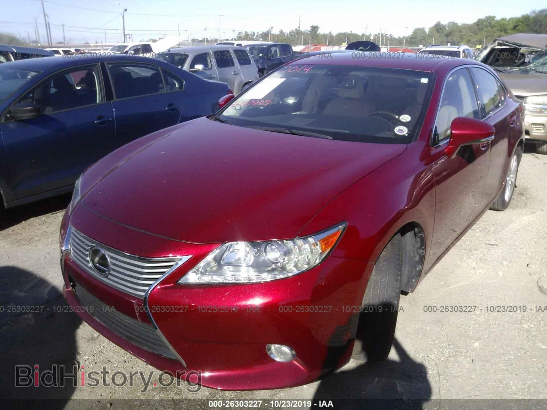 2014 LEXUS ES - VIN: JTHBK1GG0E2091762 - Photo 2