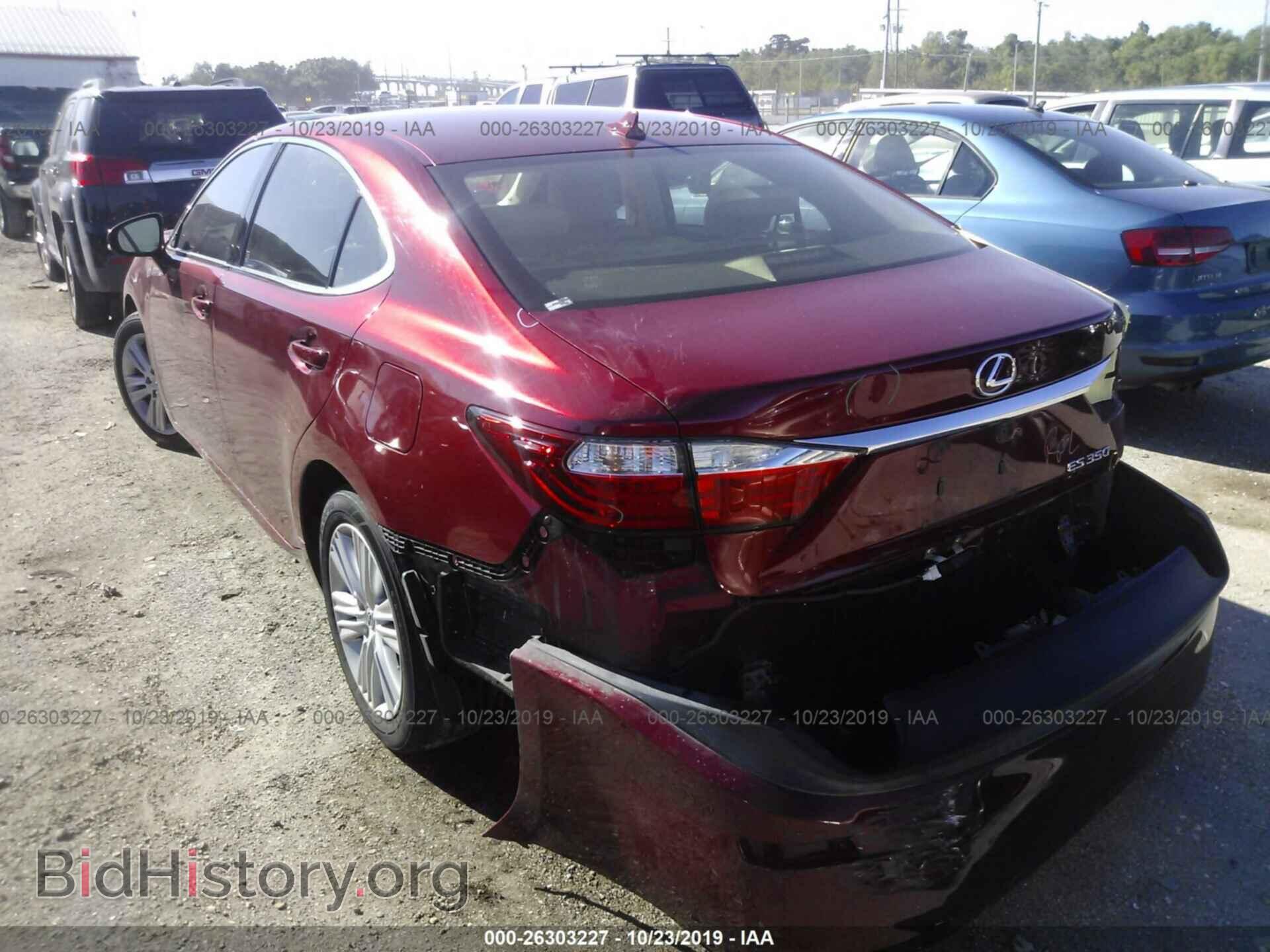 2014 LEXUS ES - VIN: JTHBK1GG0E2091762 - Photo 3