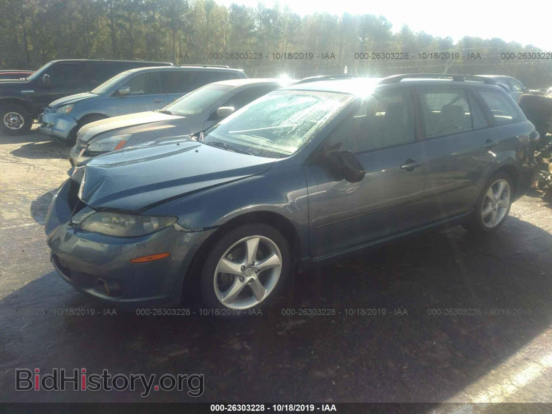 2006 MAZDA 6 - VIN: 1YVHP82D765M01774 - Фото 2
