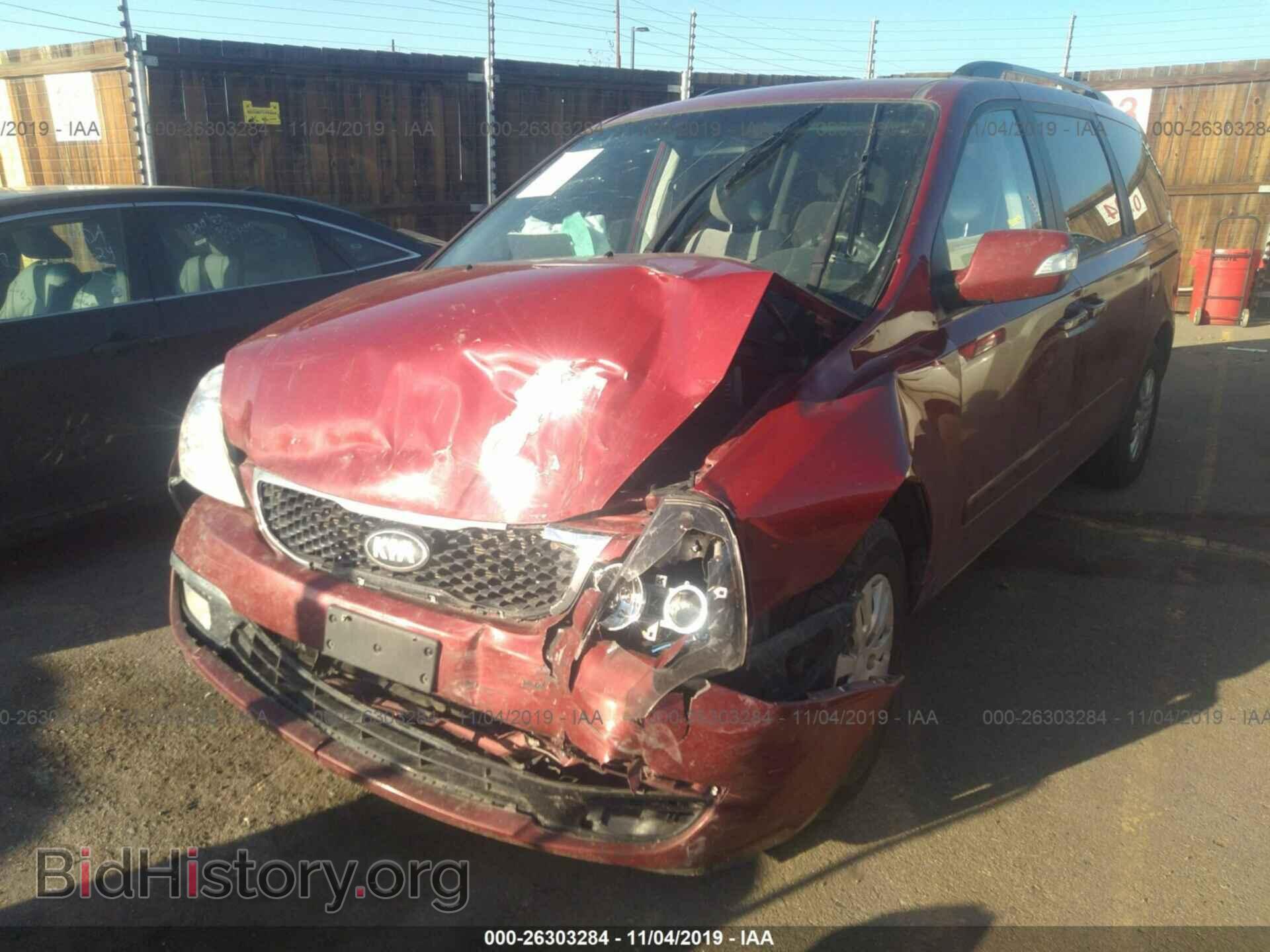 2014 KIA SEDONA - VIN: KNDMG4C78E6544134 - Фото 6