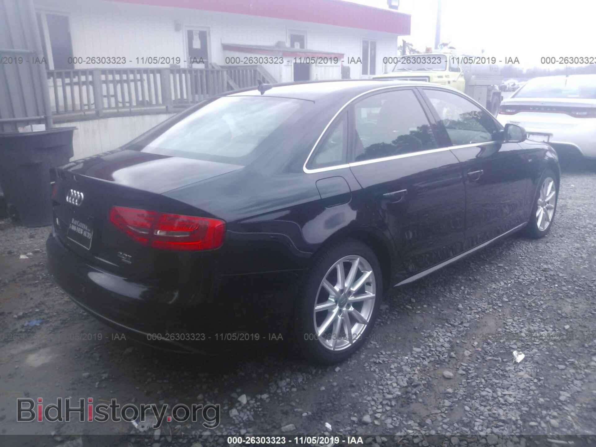 2014 AUDI A4 - VIN: WAUFFAFLXEN042800 - Фото 4
