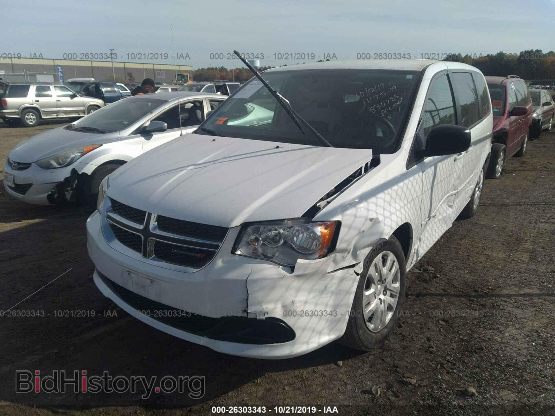 2017 DODGE GRAND CARAVAN - VIN: 2C4RDGBG2HR830785 - Фото 2