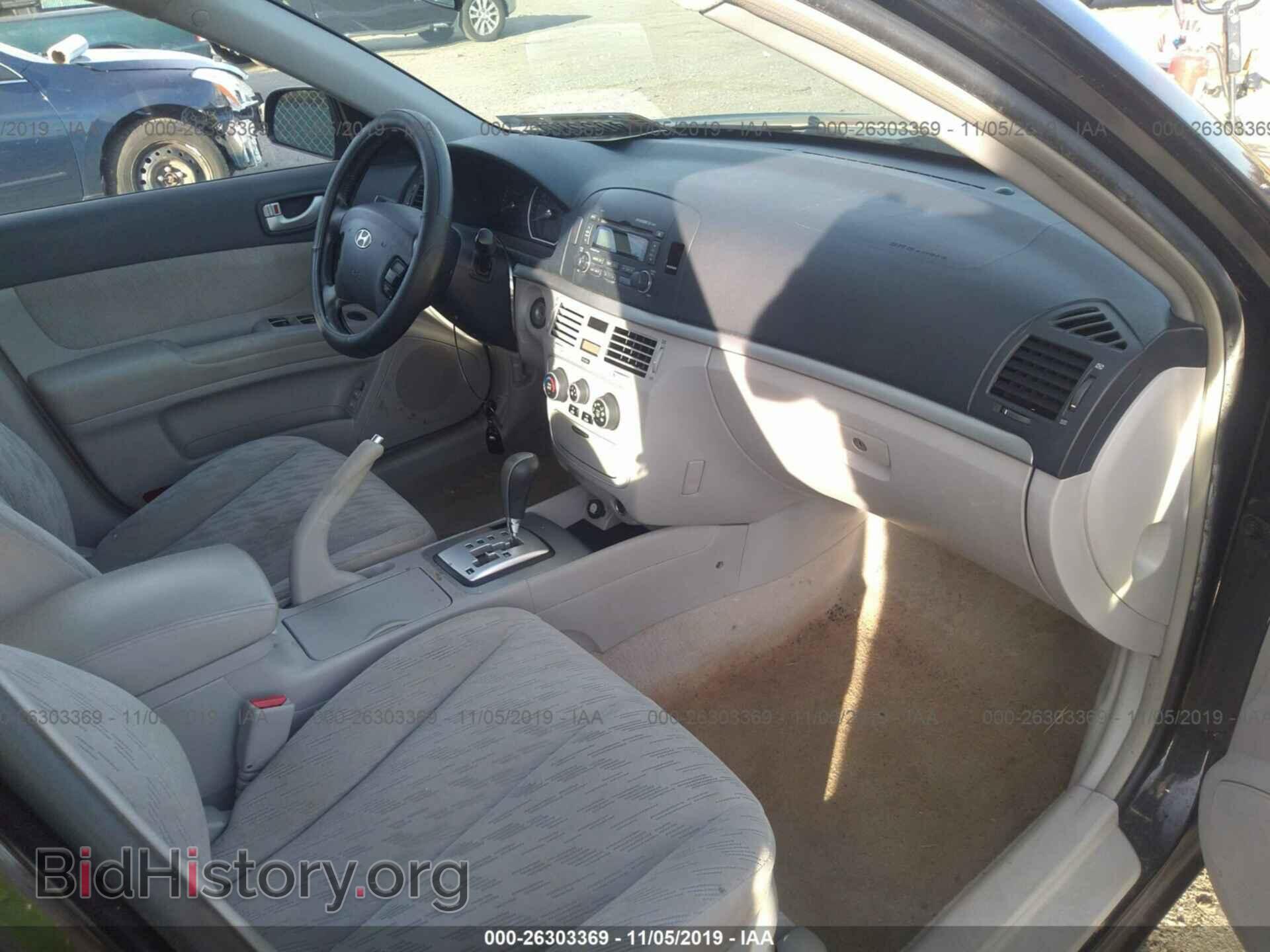 2006 HYUNDAI SONATA - VIN: KMHET46C86A107656 - Фото 5