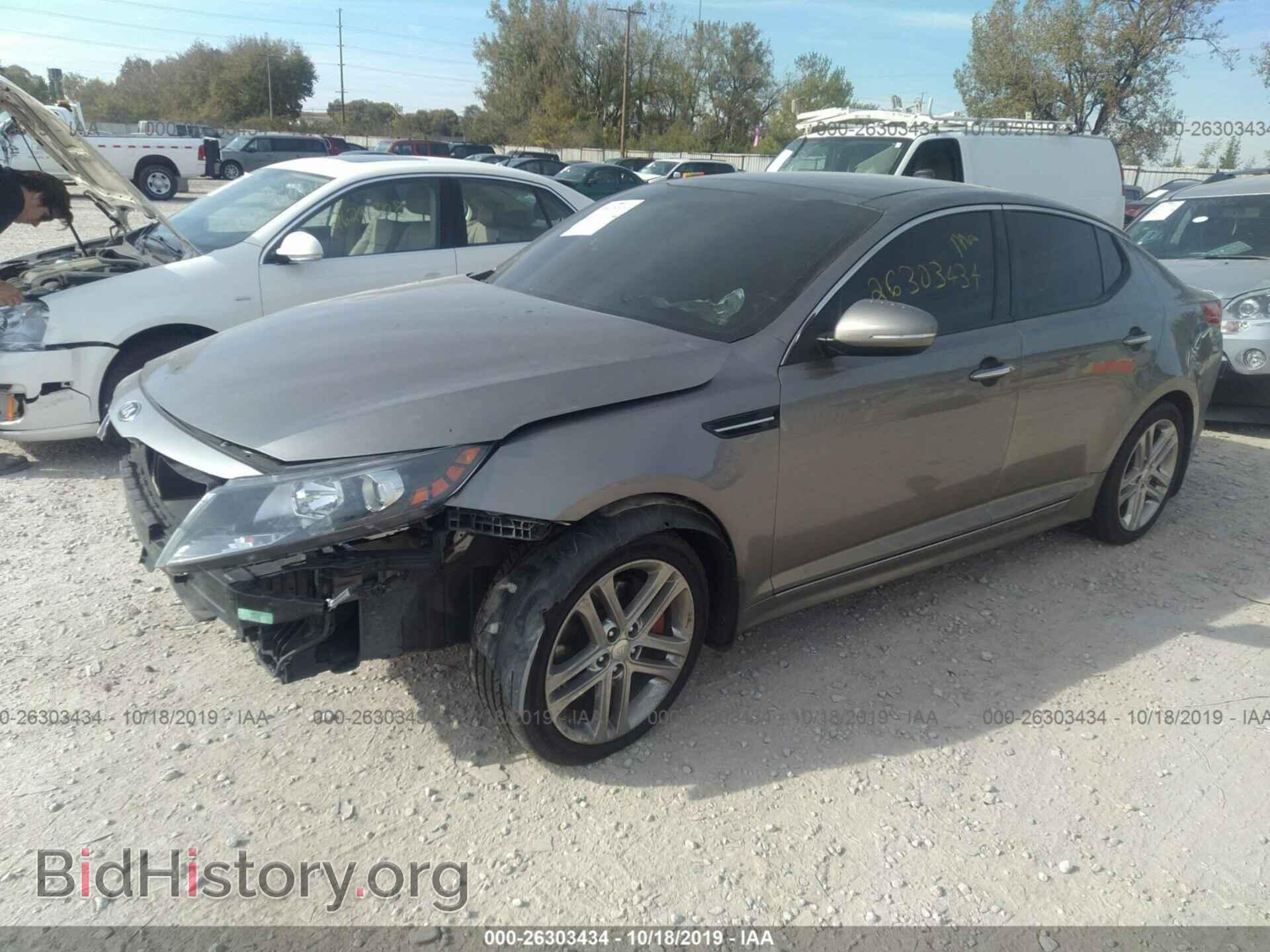 2013 KIA OPTIMA - VIN: 5XXGR4A65DG236033 - Photo 2