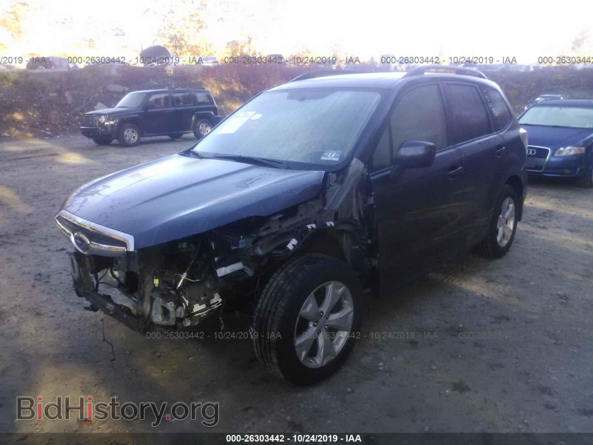 2014 SUBARU FORESTER - VIN: JF2SJAEC6EH517828 - Фото 2