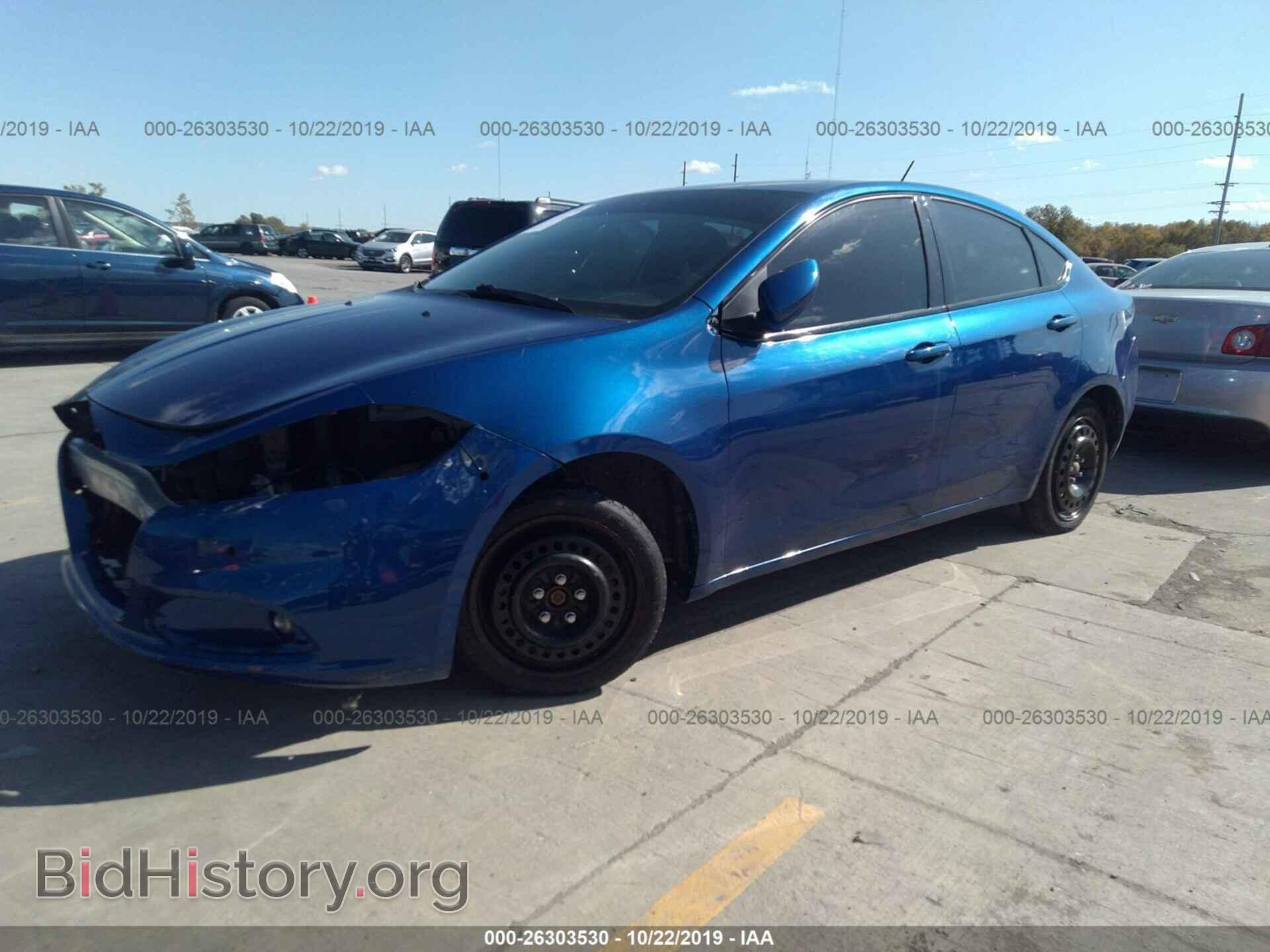 2013 DODGE DART - VIN: 1C3CDFBA9DD198400 - Фото 2