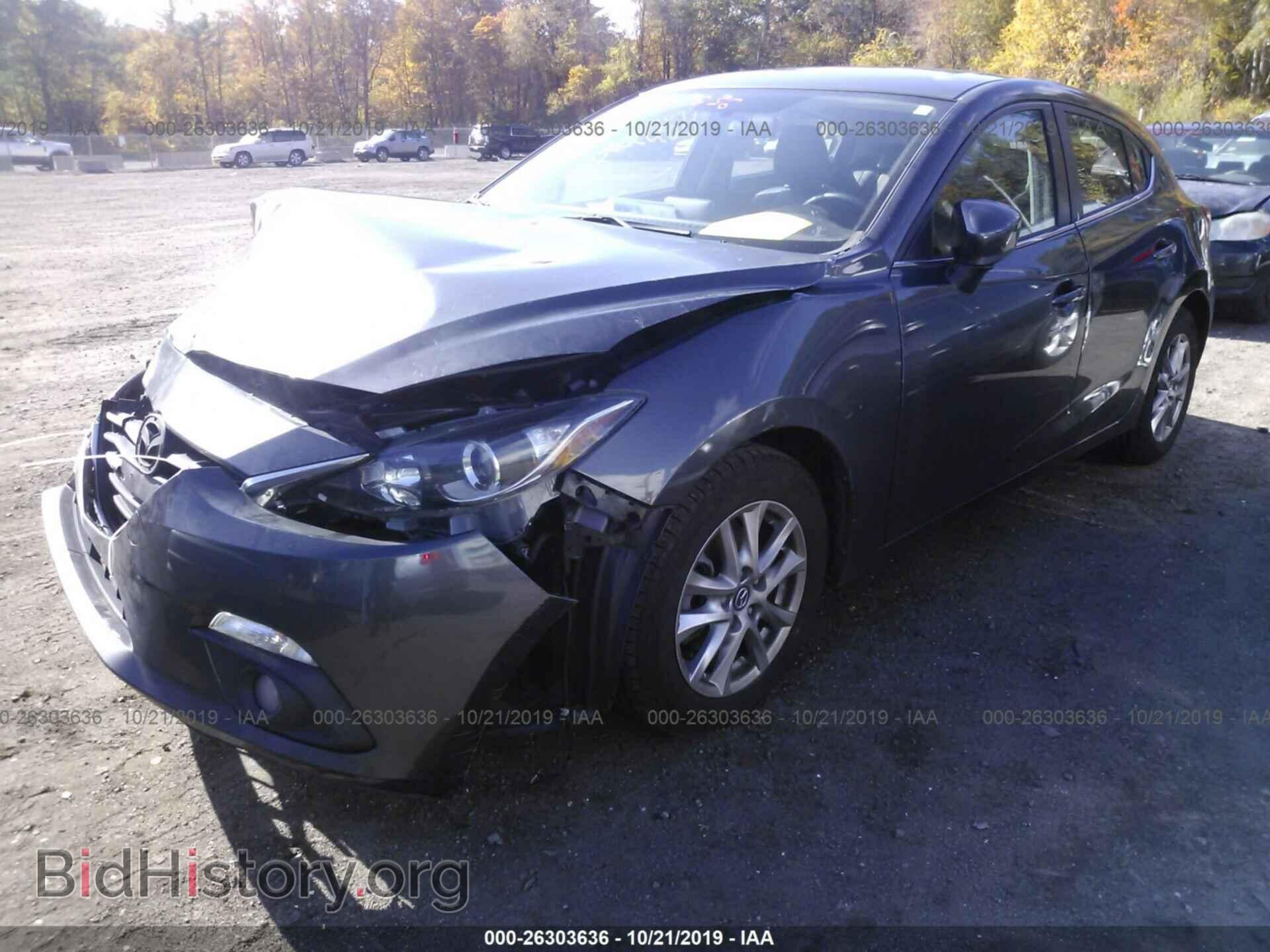 2015 MAZDA 3 - VIN: JM1BM1M74F1242318 - Фото 2