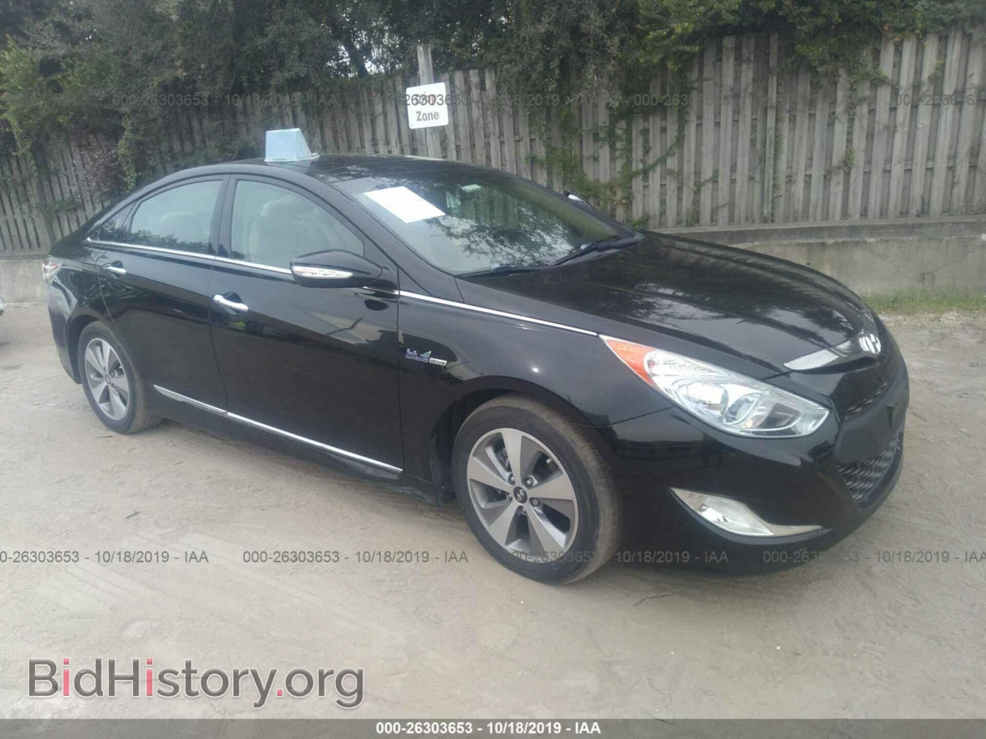 Photo KMHEC4A46CA025145 - HYUNDAI SONATA 2012