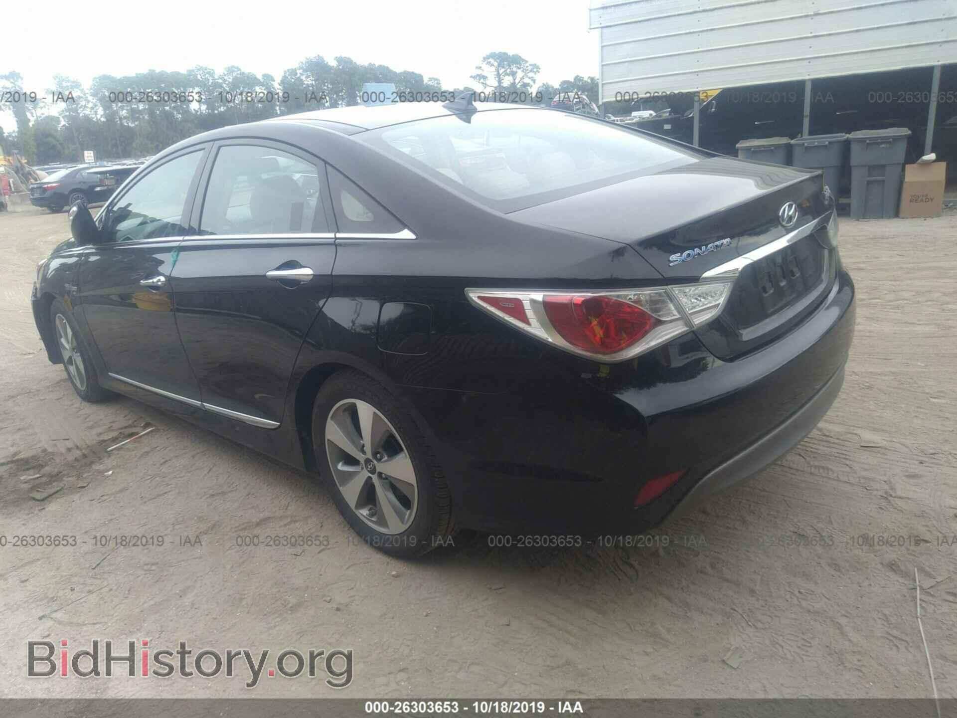 2012 HYUNDAI SONATA - VIN: KMHEC4A46CA025145 - Фото 3