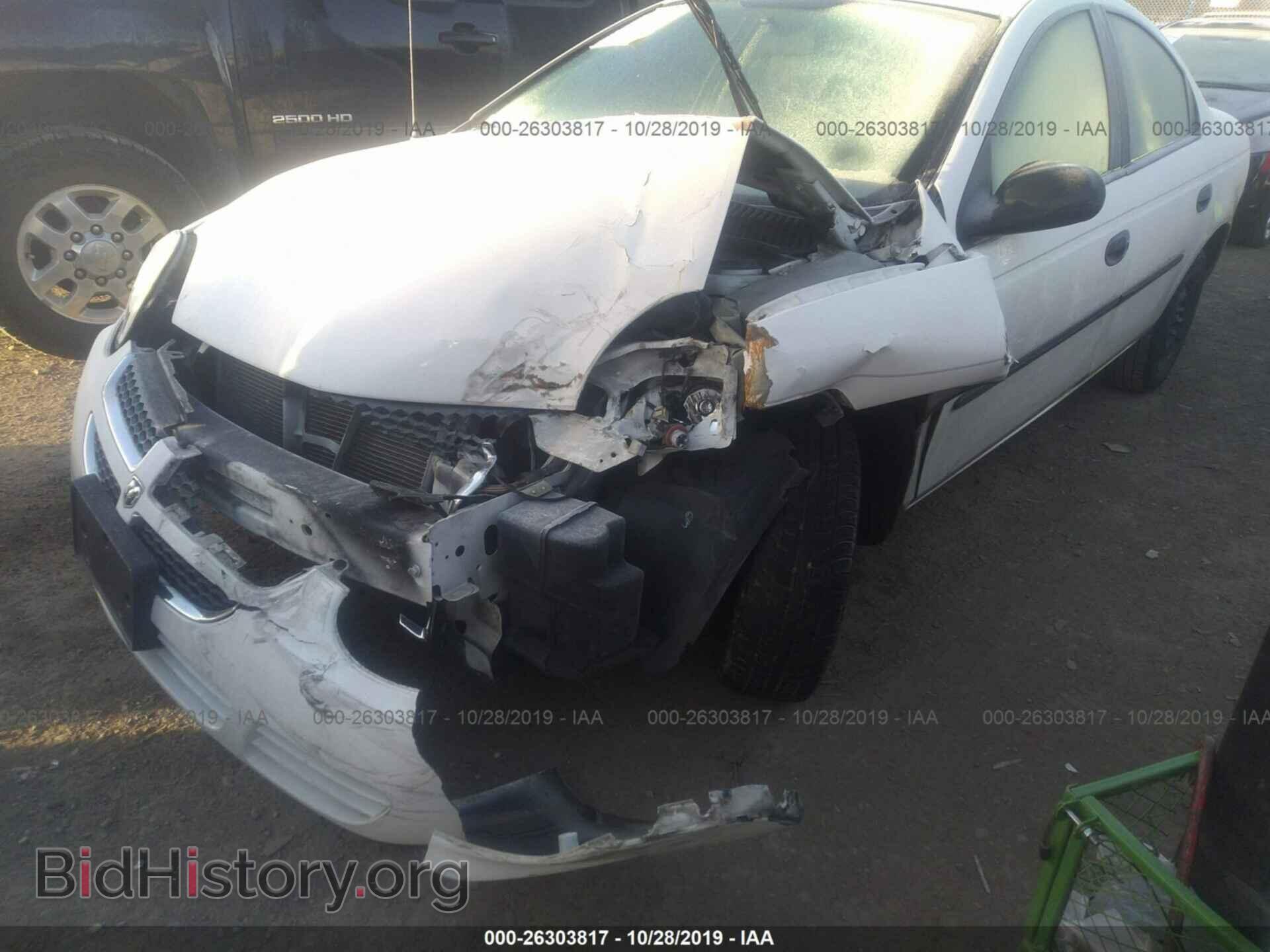 2004 DODGE NEON - VIN: 1B3ES26CX4D554921 - Фото 2