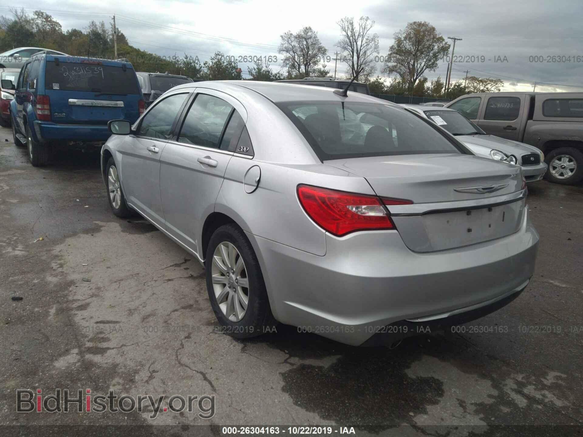 2012 CHRYSLER 200 - VIN: 1C3CCBBG8CN297895 - Фото 3