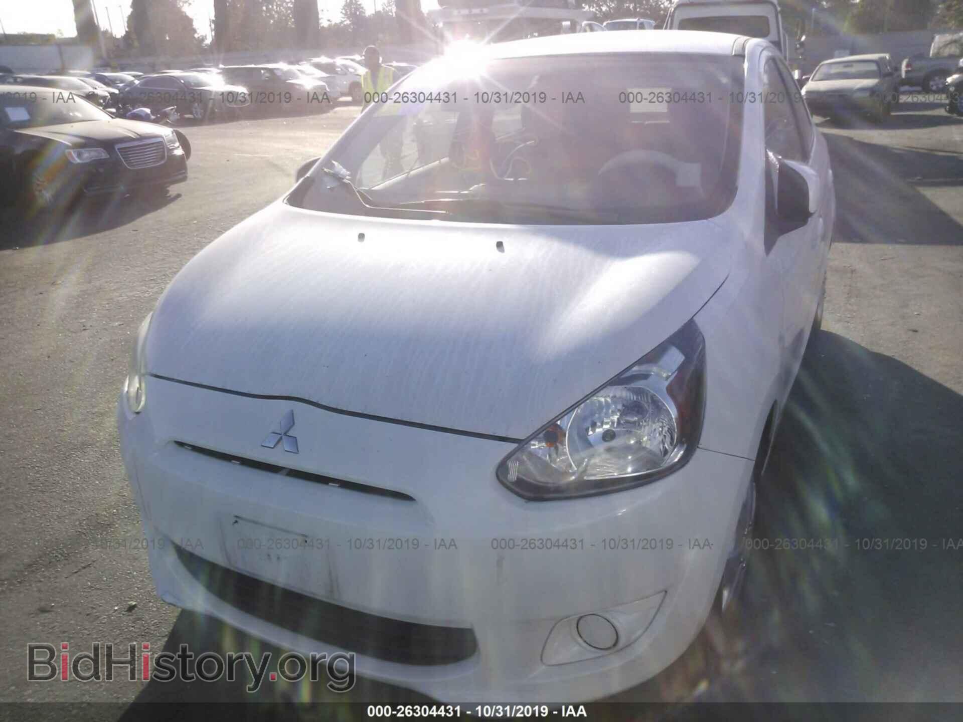 2015 MITSUBISHI MIRAGE - VIN: ML32A3HJ4FH036694 - Фото 2