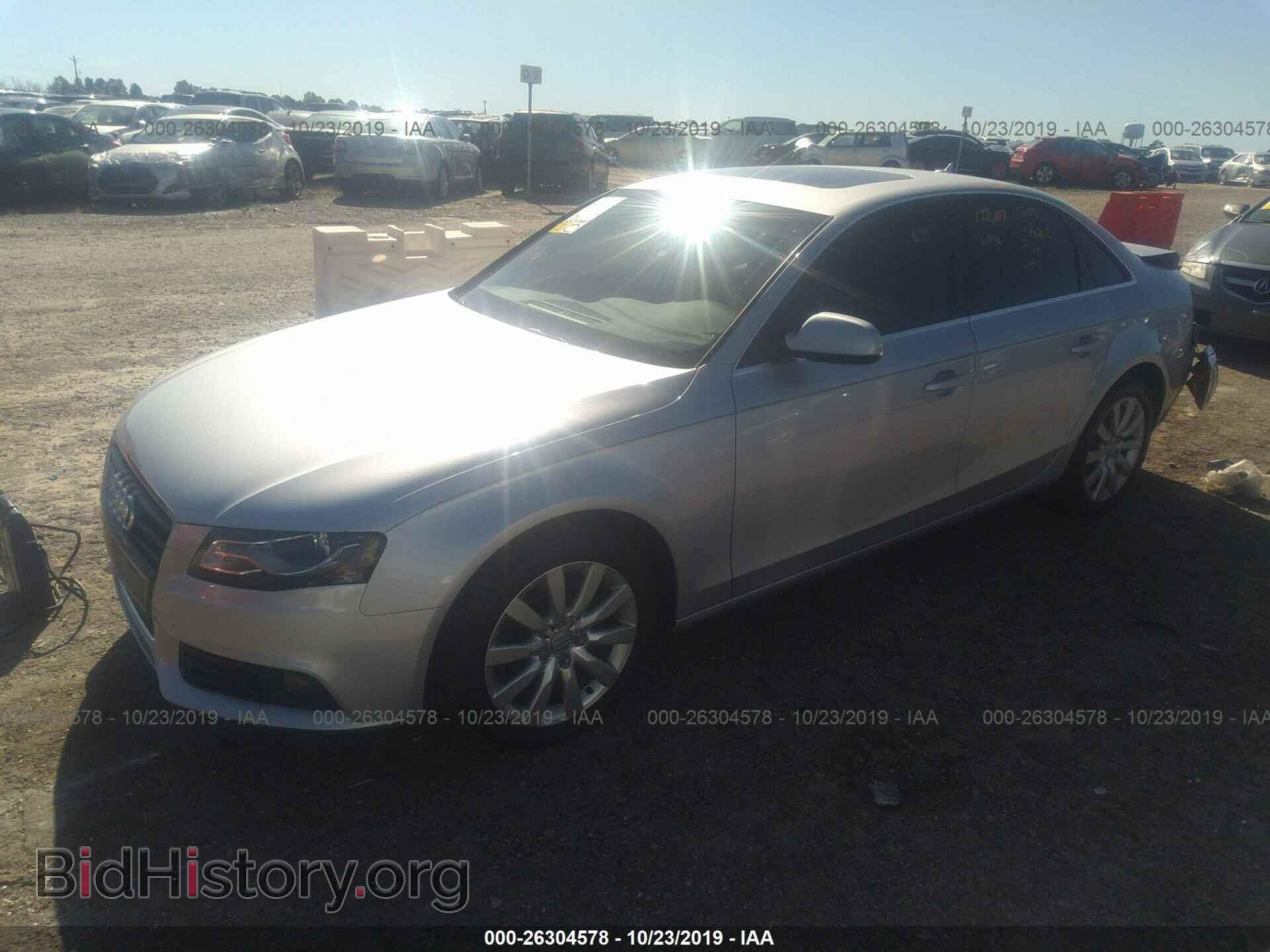 2012 AUDI A4 - VIN: WAUBFAFL2CA119968 - Фото 2