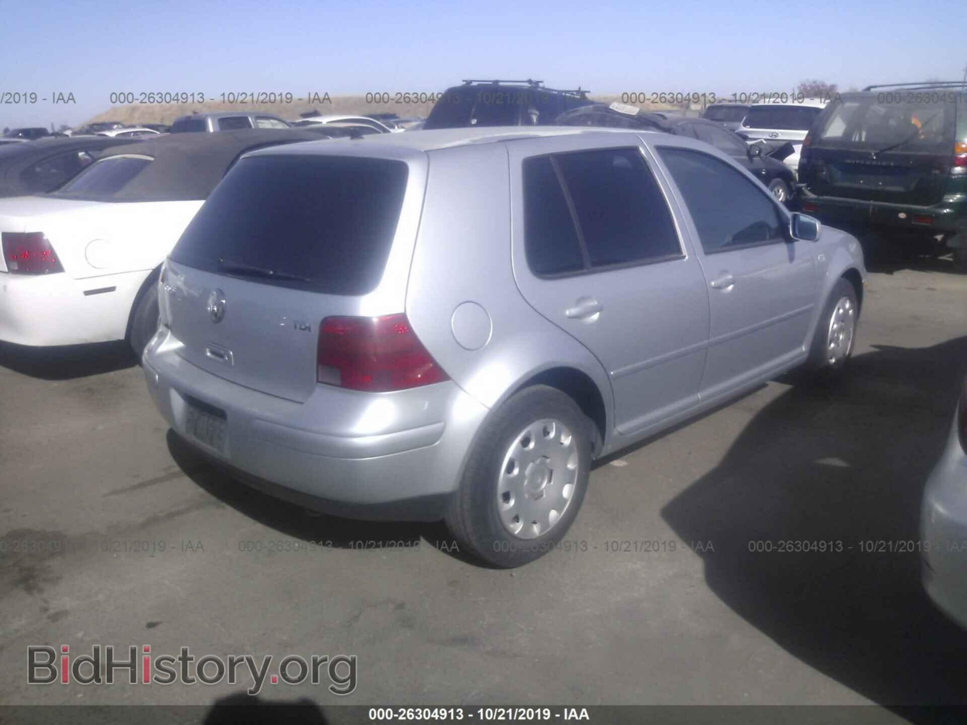2004 VOLKSWAGEN GOLF - VIN: 9BWFR61J744041191 - Фото 4