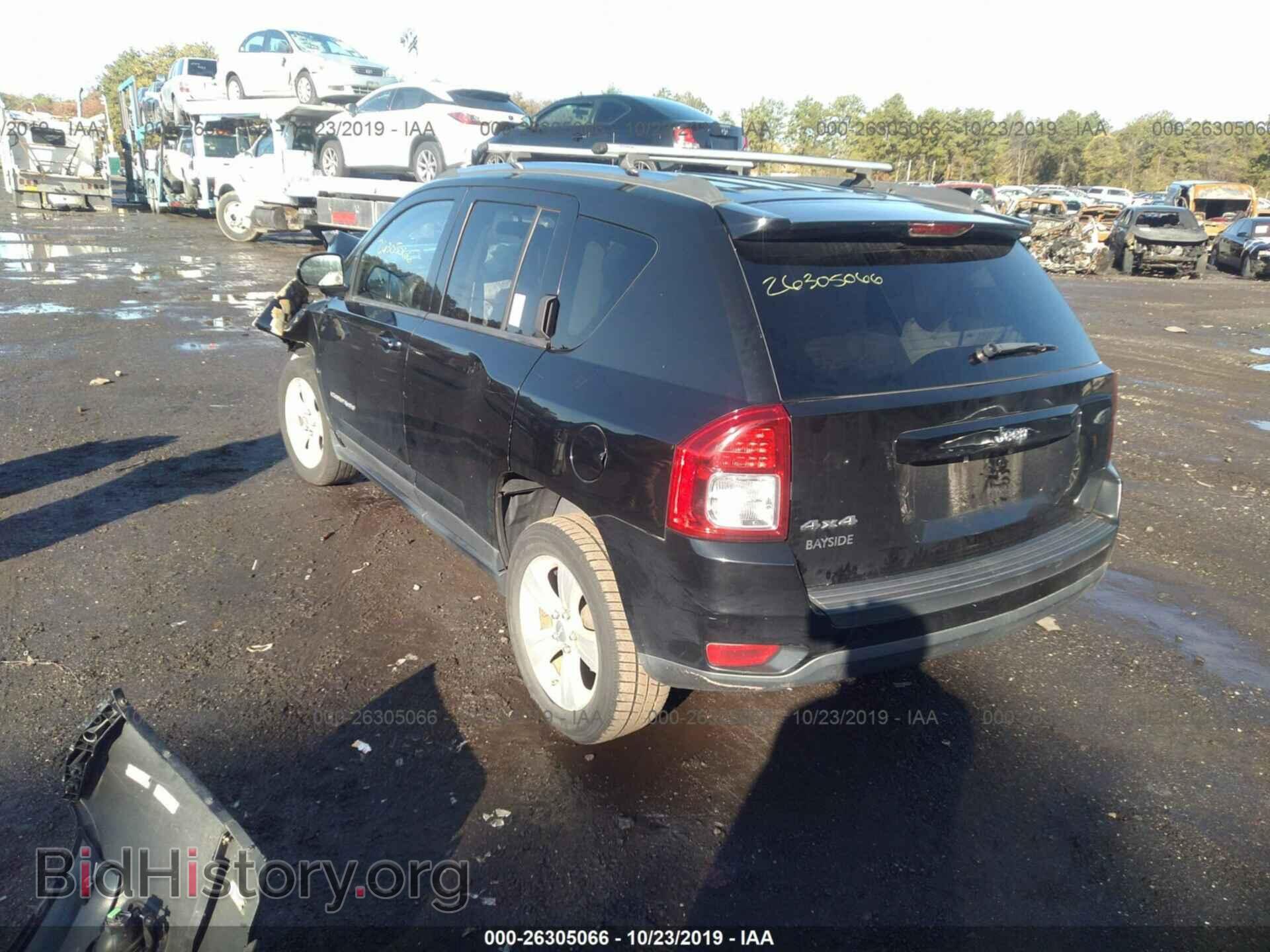 2012 JEEP COMPASS - VIN: 1C4NJDBB0CD539756 - Фото 3