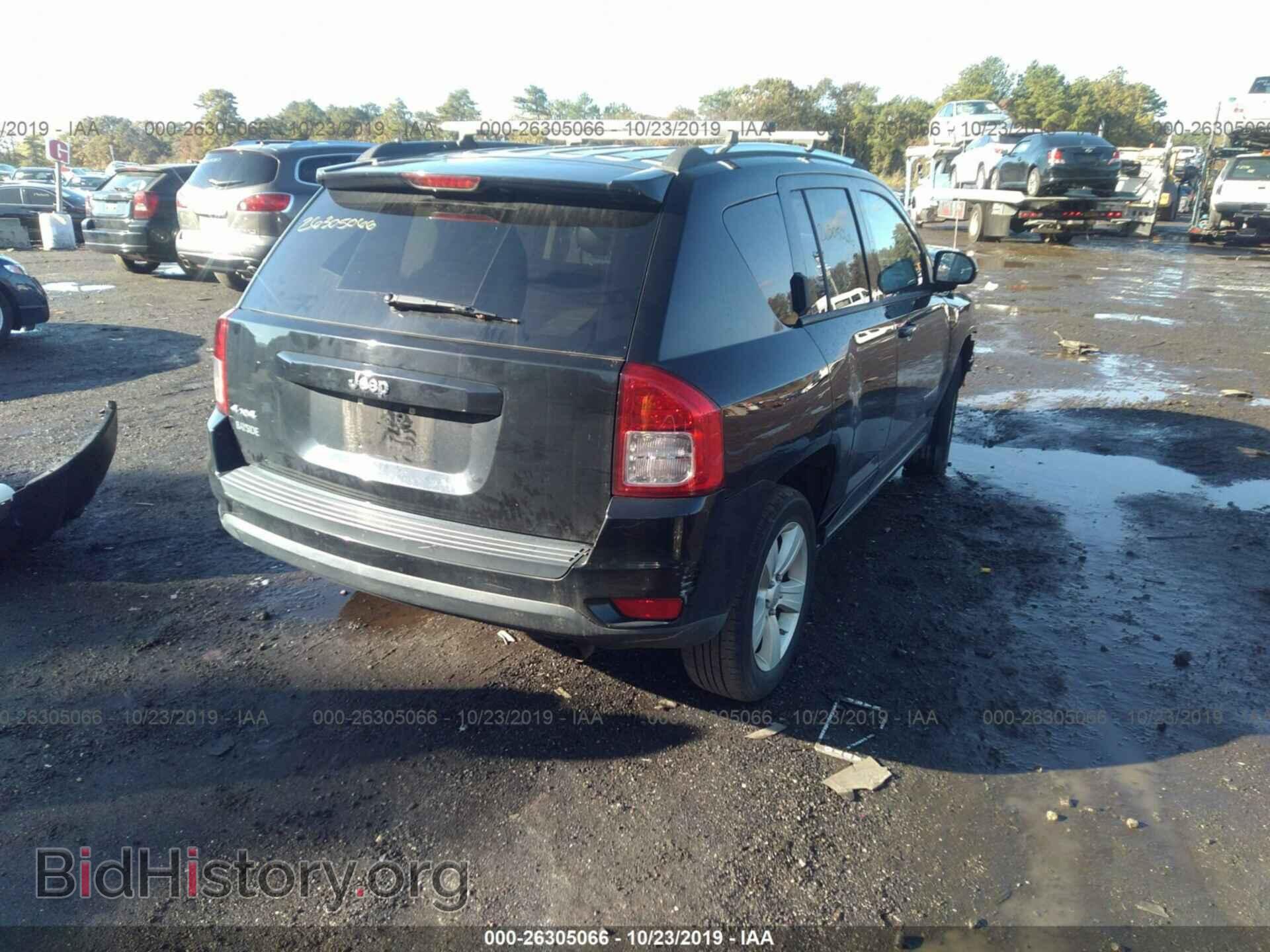 2012 JEEP COMPASS - VIN: 1C4NJDBB0CD539756 - Фото 4