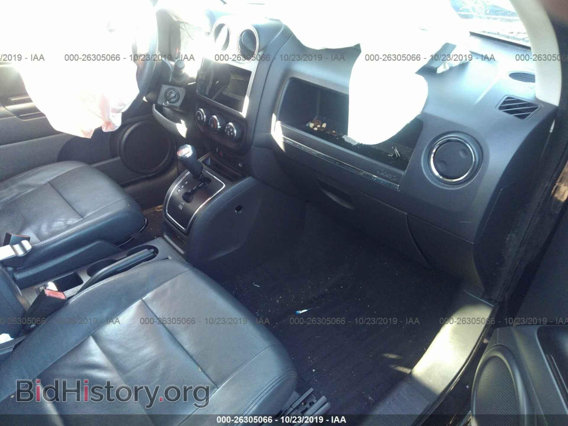 2012 JEEP COMPASS - VIN: 1C4NJDBB0CD539756 - Фото 5