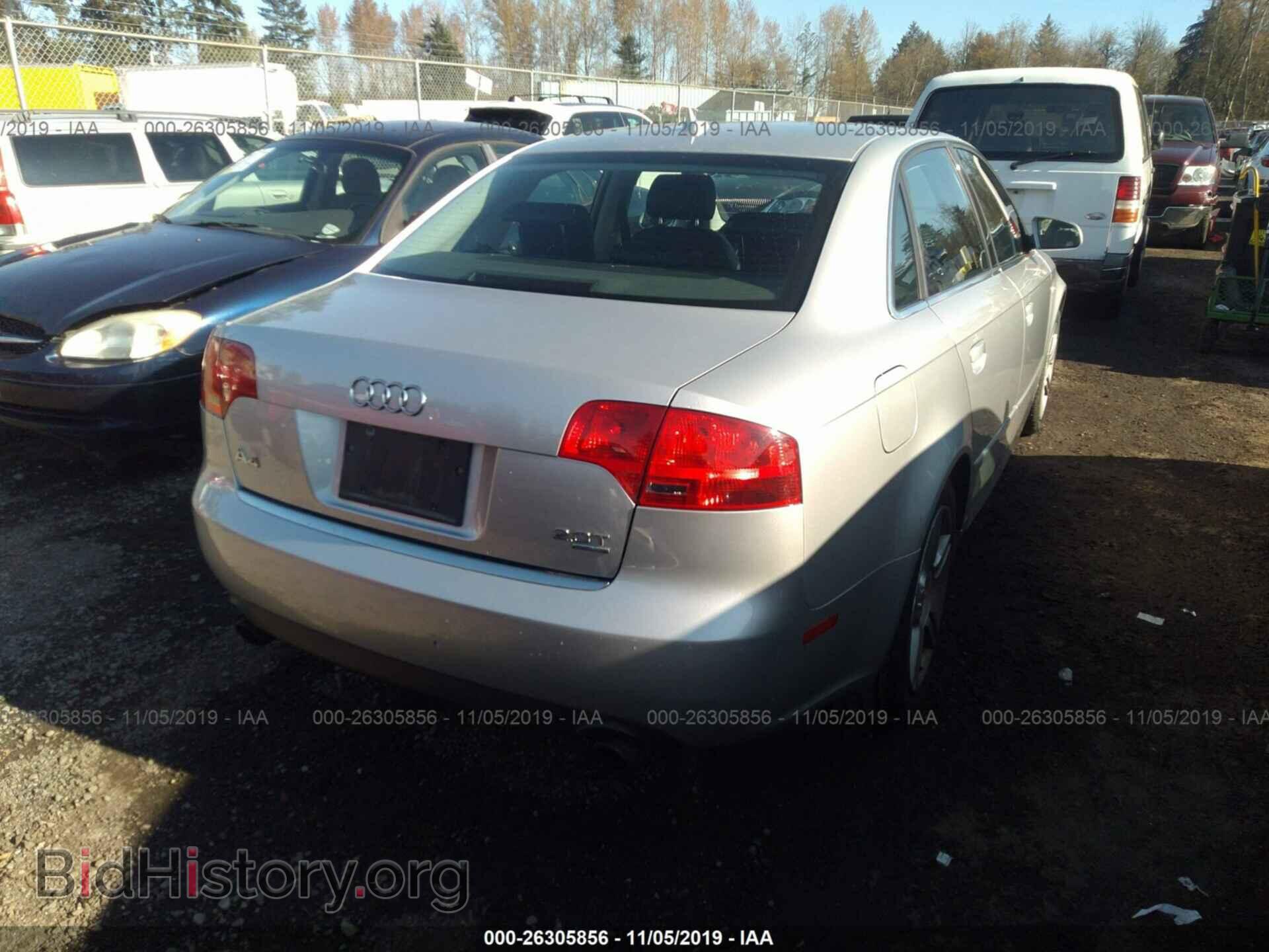 2007 AUDI A4 - VIN: WAUDF78E87A209688 - Photo 4