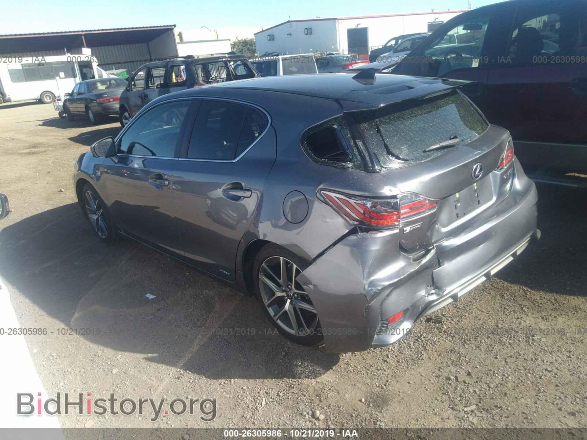 2015 LEXUS CT - VIN: JTHKD5BH0F2216472 - Фото 3