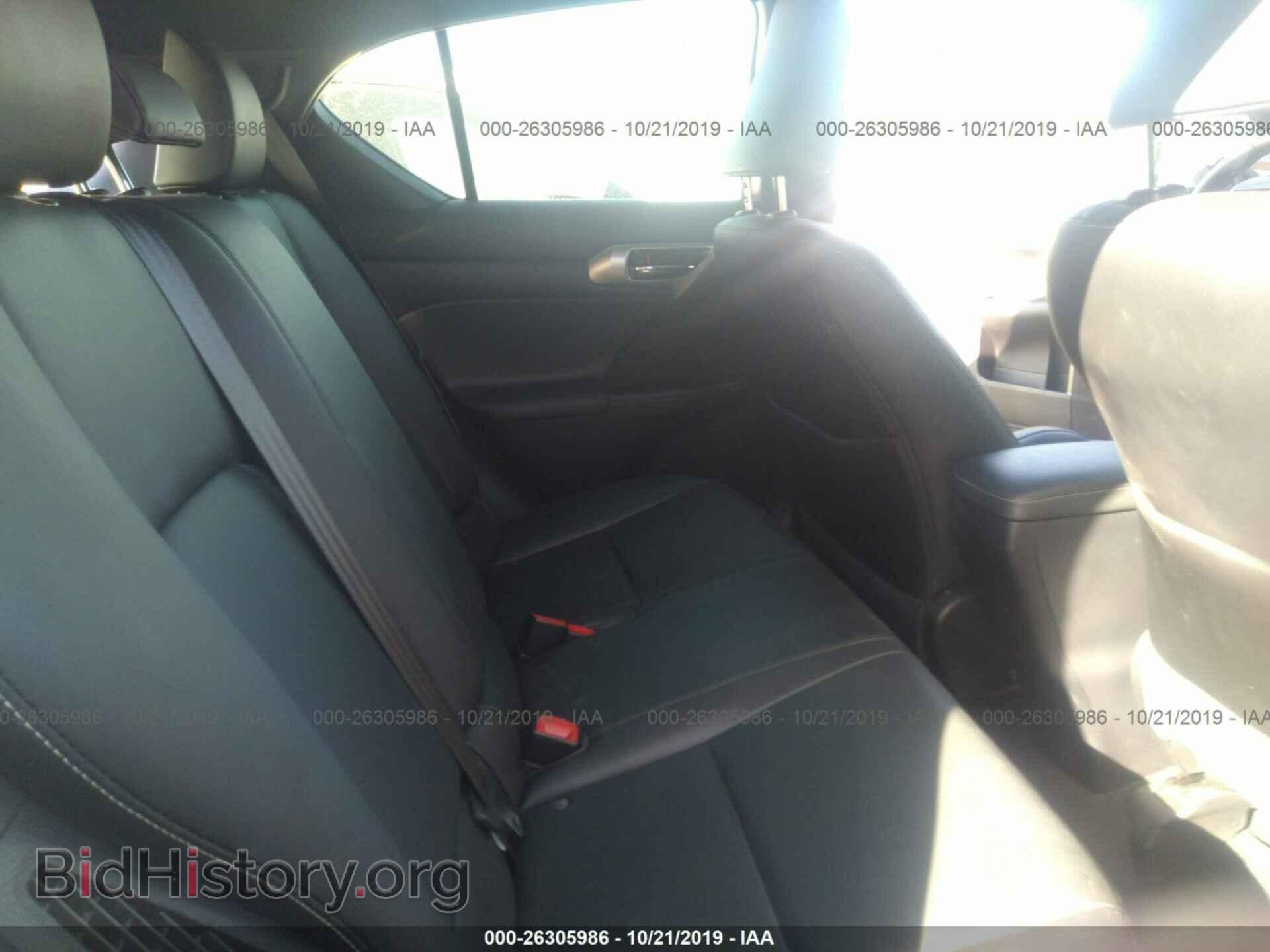 2015 LEXUS CT - VIN: JTHKD5BH0F2216472 - Фото 8