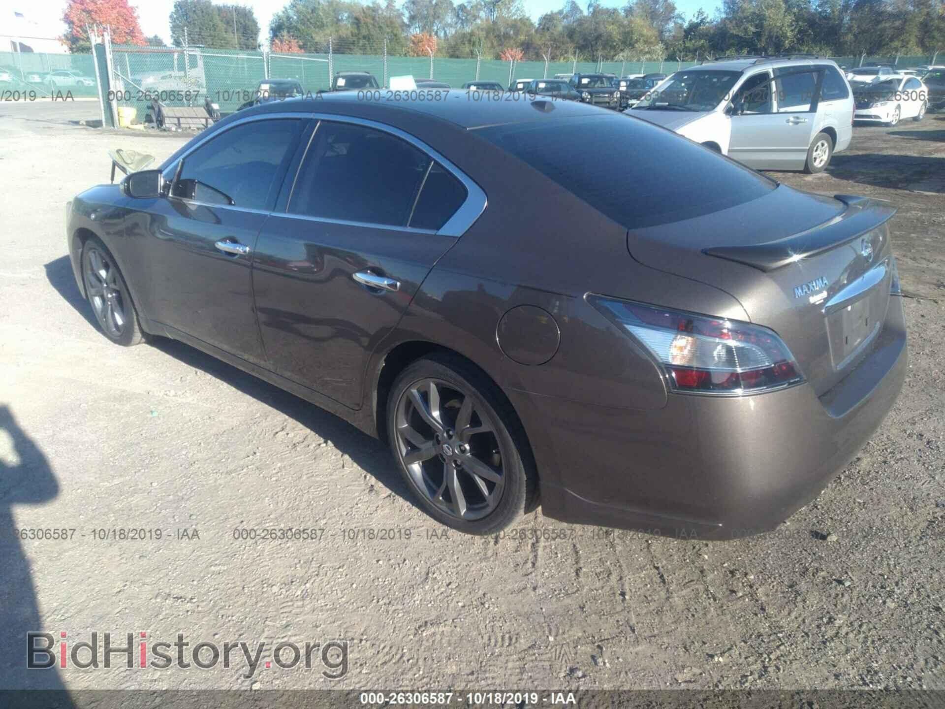 2014 NISSAN MAXIMA - VIN: 1N4AA5APXEC451006 - Фото 3