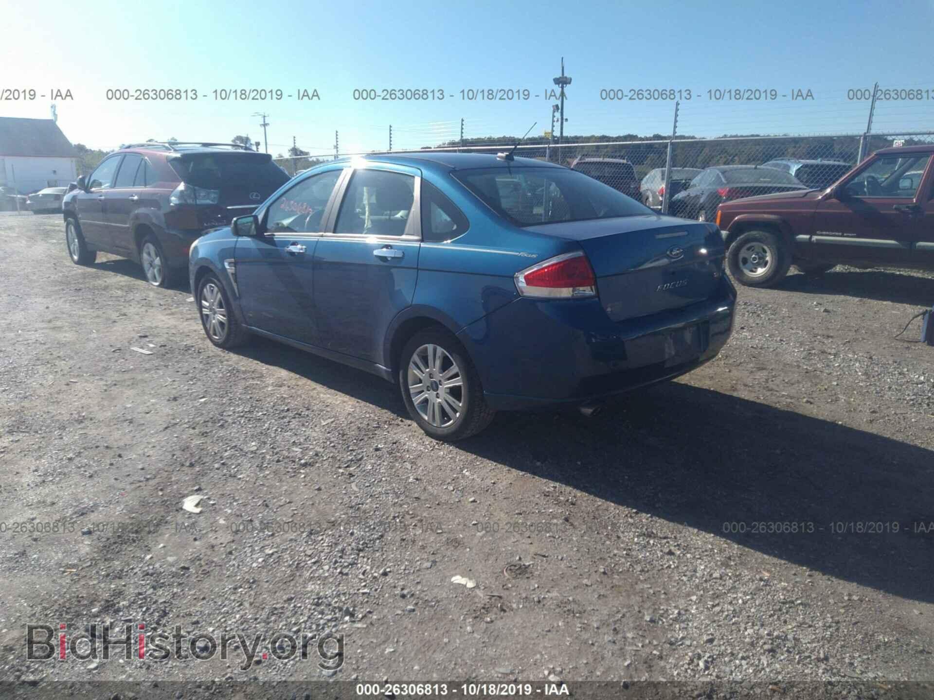 2008 FORD FOCUS - VIN: 1FAHP35N68W179230 - Фото 3