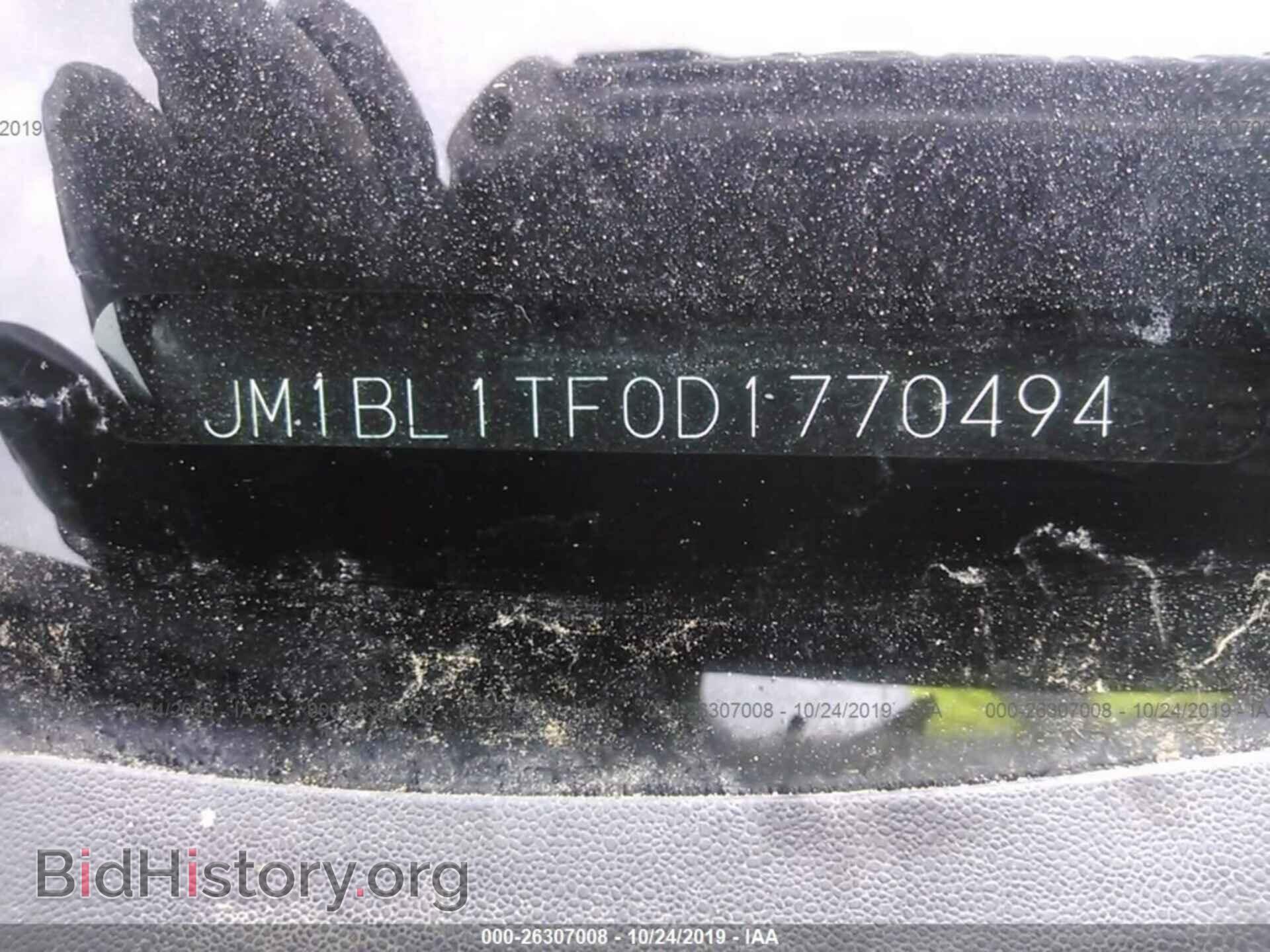 2013 MAZDA 3 - VIN: JM1BL1TF0D1770494 - Фото 9