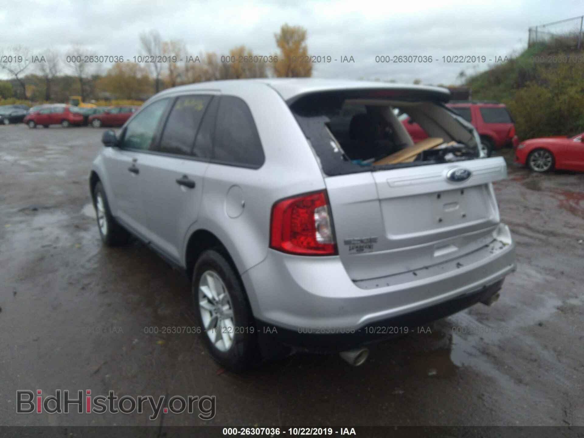 2013 FORD EDGE - VIN: 2FMDK3GC8DBC66623 - Фото 3