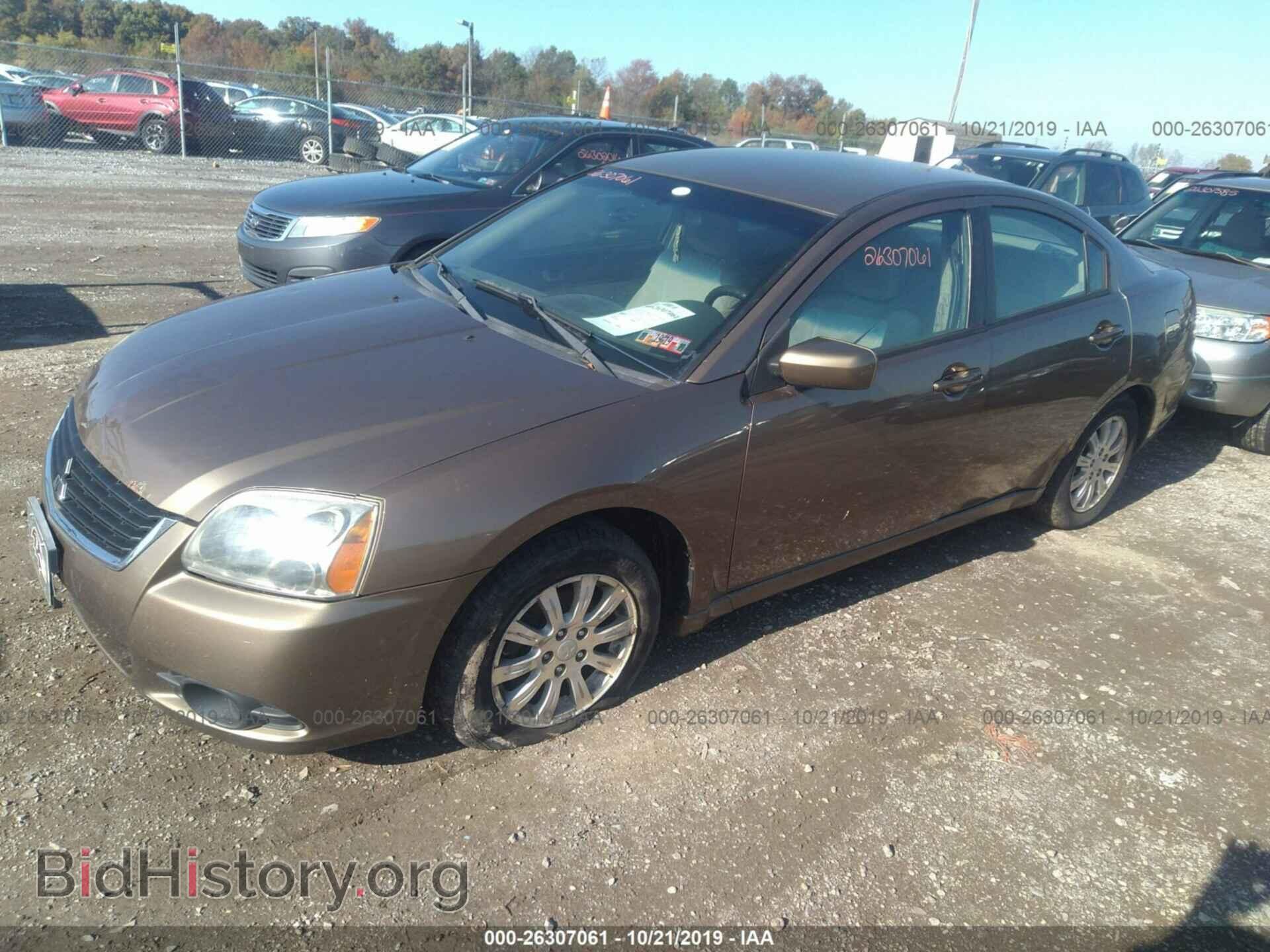 2009 MITSUBISHI GALANT - VIN: 4A3AB36F09E009600 - Фото 2