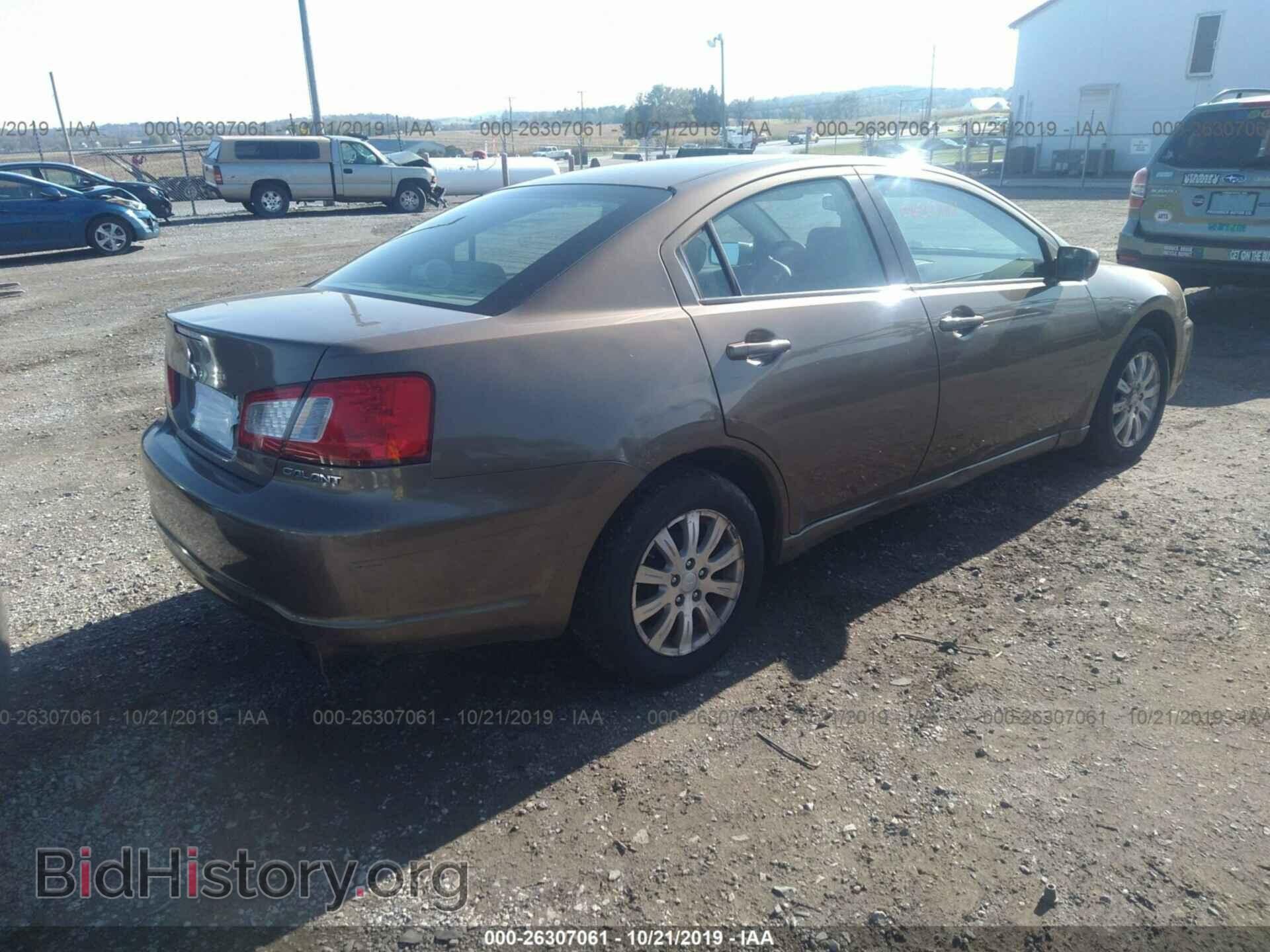 2009 MITSUBISHI GALANT - VIN: 4A3AB36F09E009600 - Фото 4