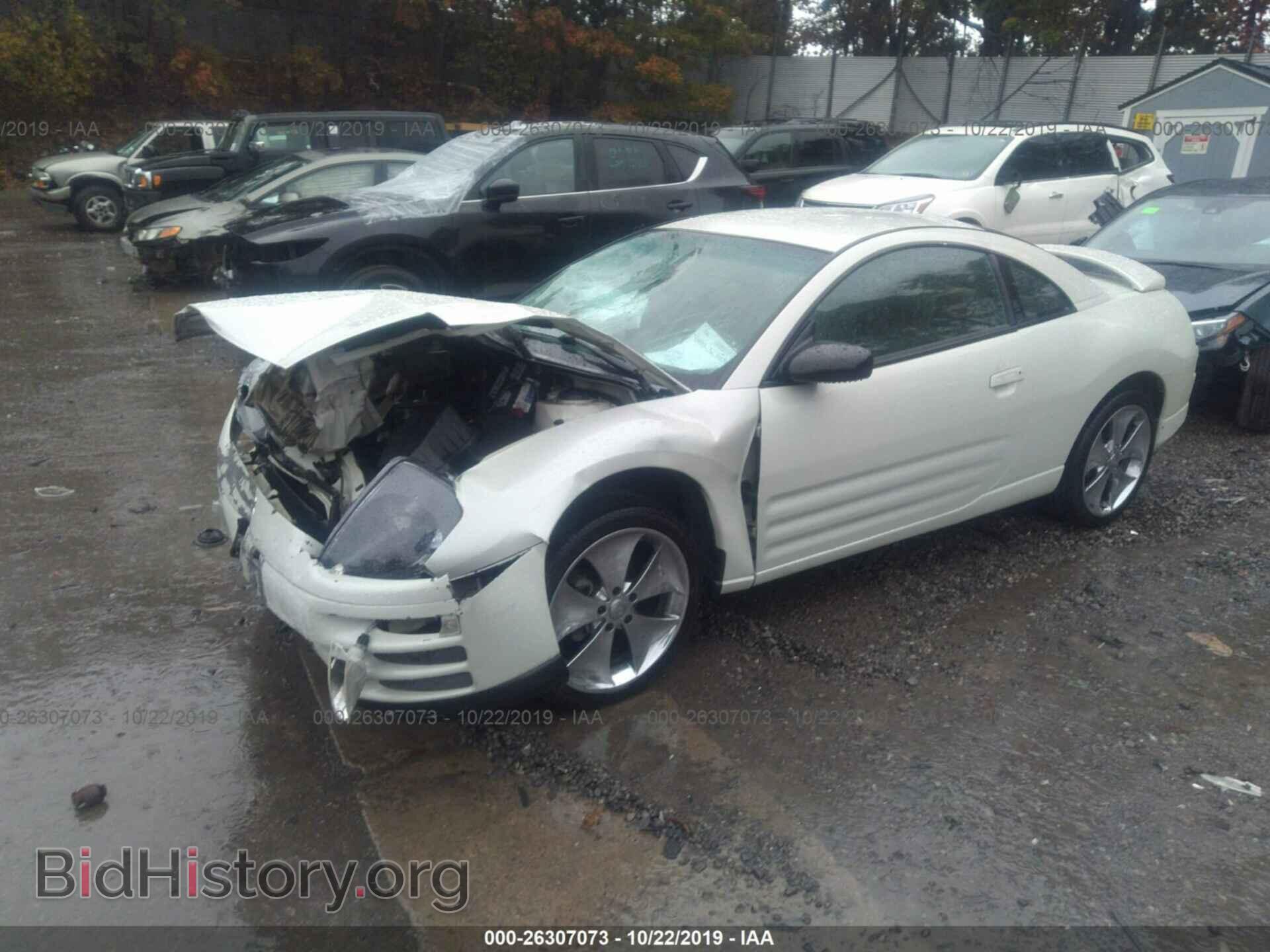 2001 MITSUBISHI ECLIPSE - VIN: 4A3AC44G41E141262 - Фото 2