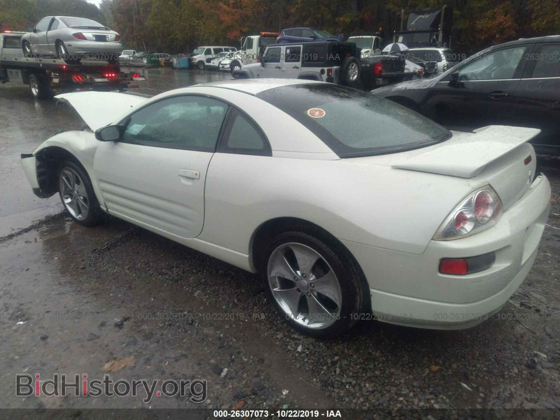 2001 MITSUBISHI ECLIPSE - VIN: 4A3AC44G41E141262 - Фото 3