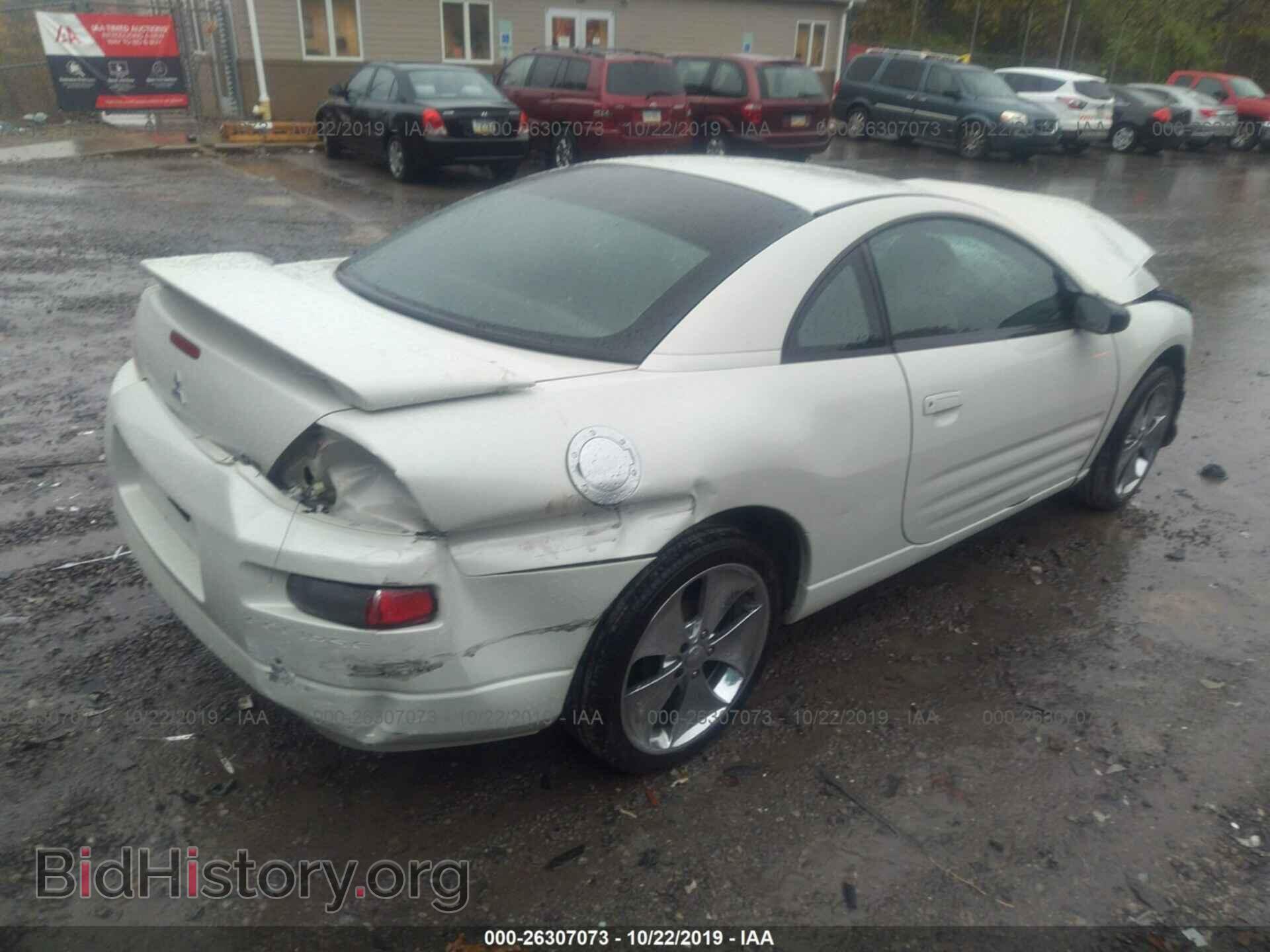 2001 MITSUBISHI ECLIPSE - VIN: 4A3AC44G41E141262 - Фото 4