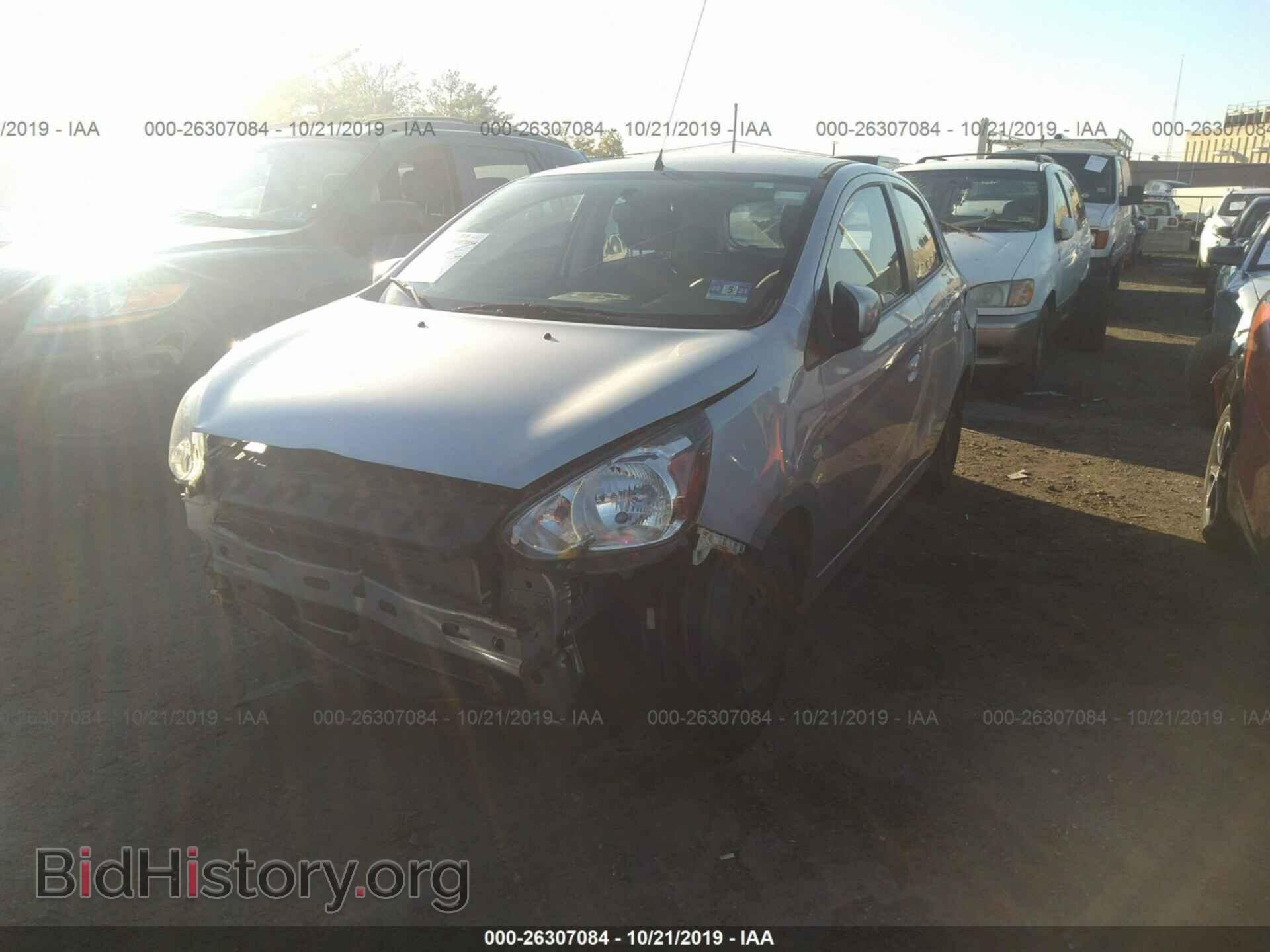 2014 MITSUBISHI MIRAGE - VIN: ML32A3HJ7EH007091 - Фото 2