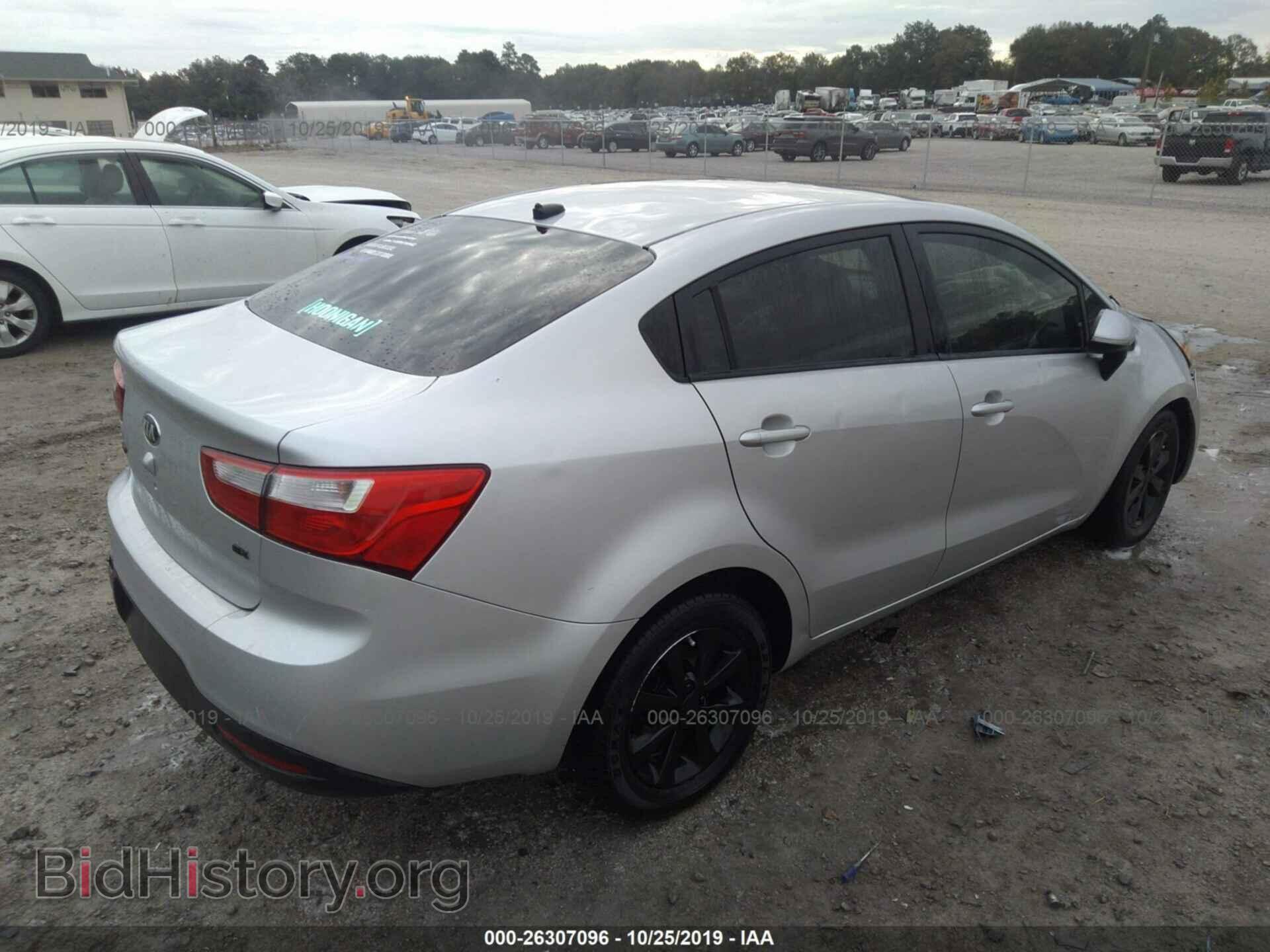 2013 KIA RIO - VIN: KNADN4A38D6239959 - Photo 4