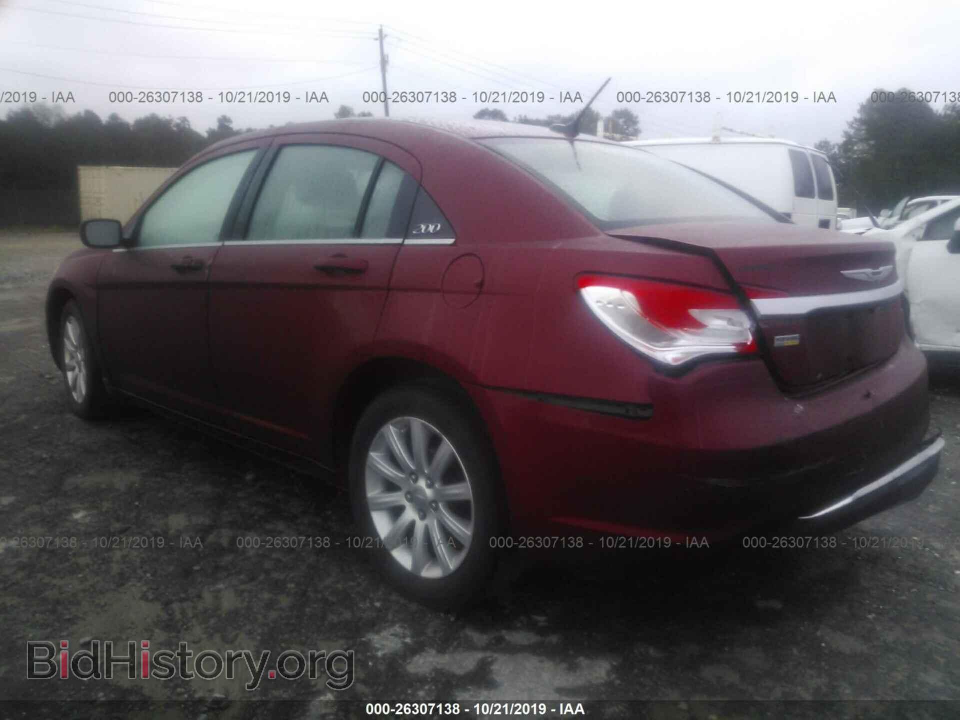 2013 CHRYSLER 200 - VIN: 1C3CCBBG1DN678327 - Фото 3