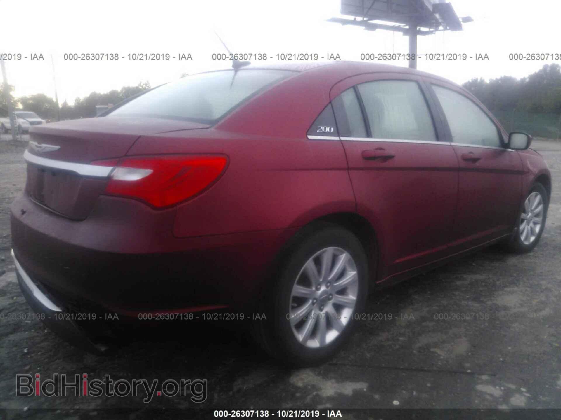 2013 CHRYSLER 200 - VIN: 1C3CCBBG1DN678327 - Фото 4